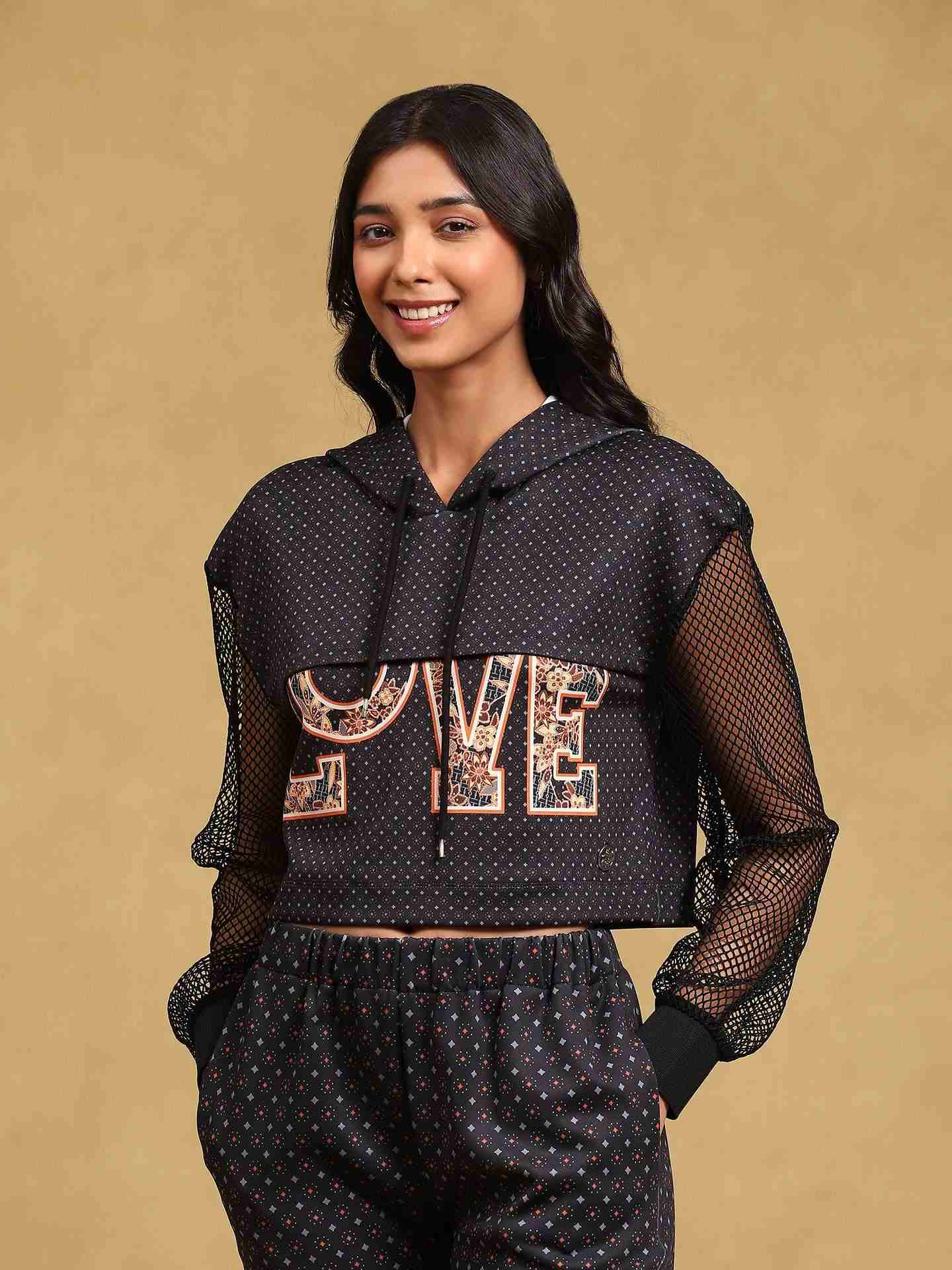 Black Ortisa Co-Ord Set