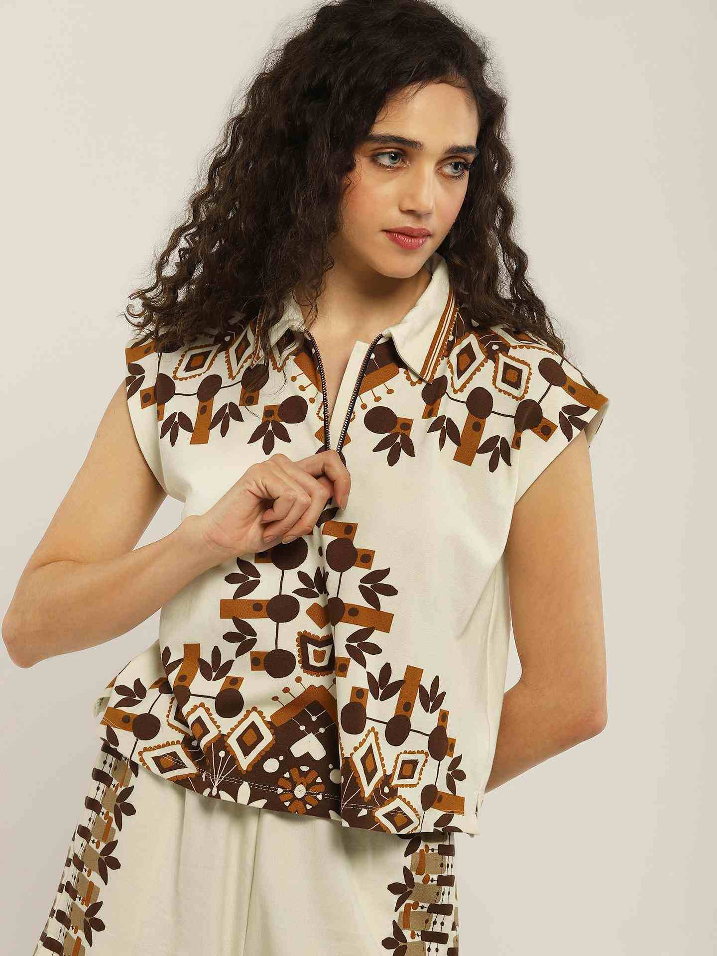 Ecru Norah Co-Ord Set