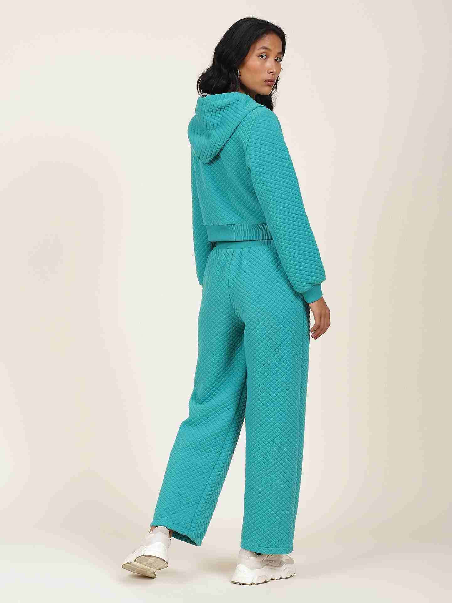 Teal Basics Athleisure Co-Ord Set