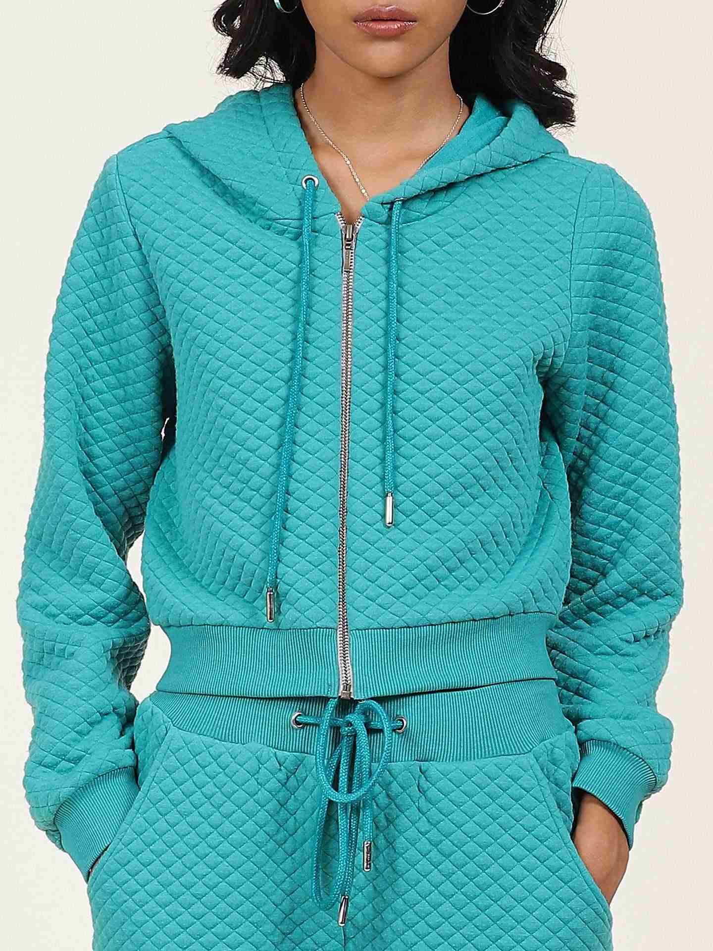 Teal Basics Athleisure Co-Ord Set