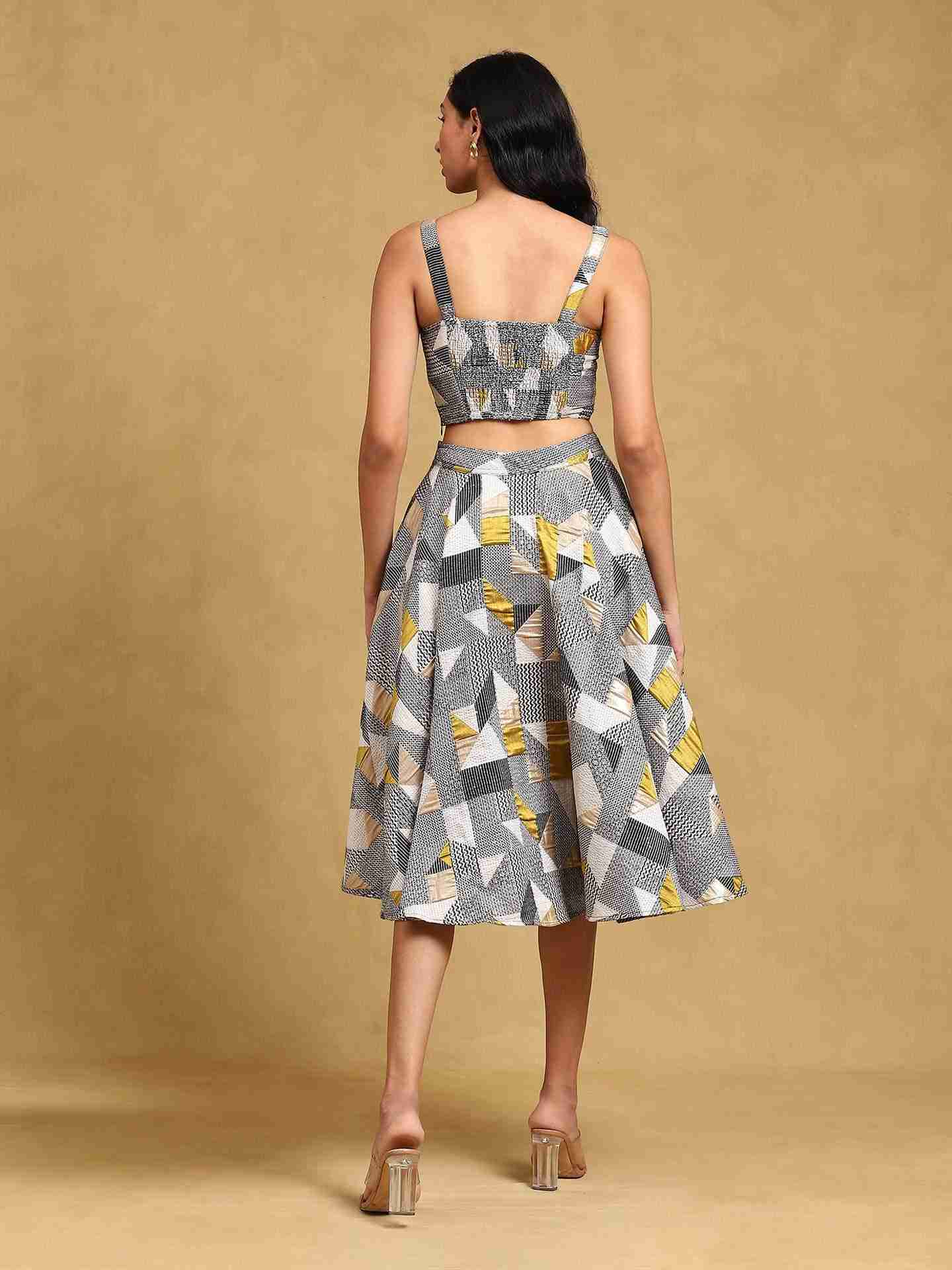 Silver Amber Co-Ord Set