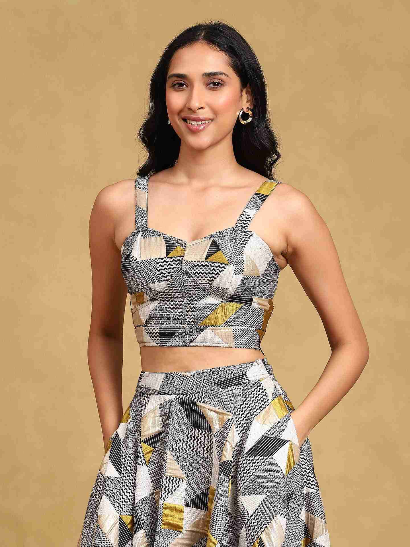 Silver Amber Co-Ord Set