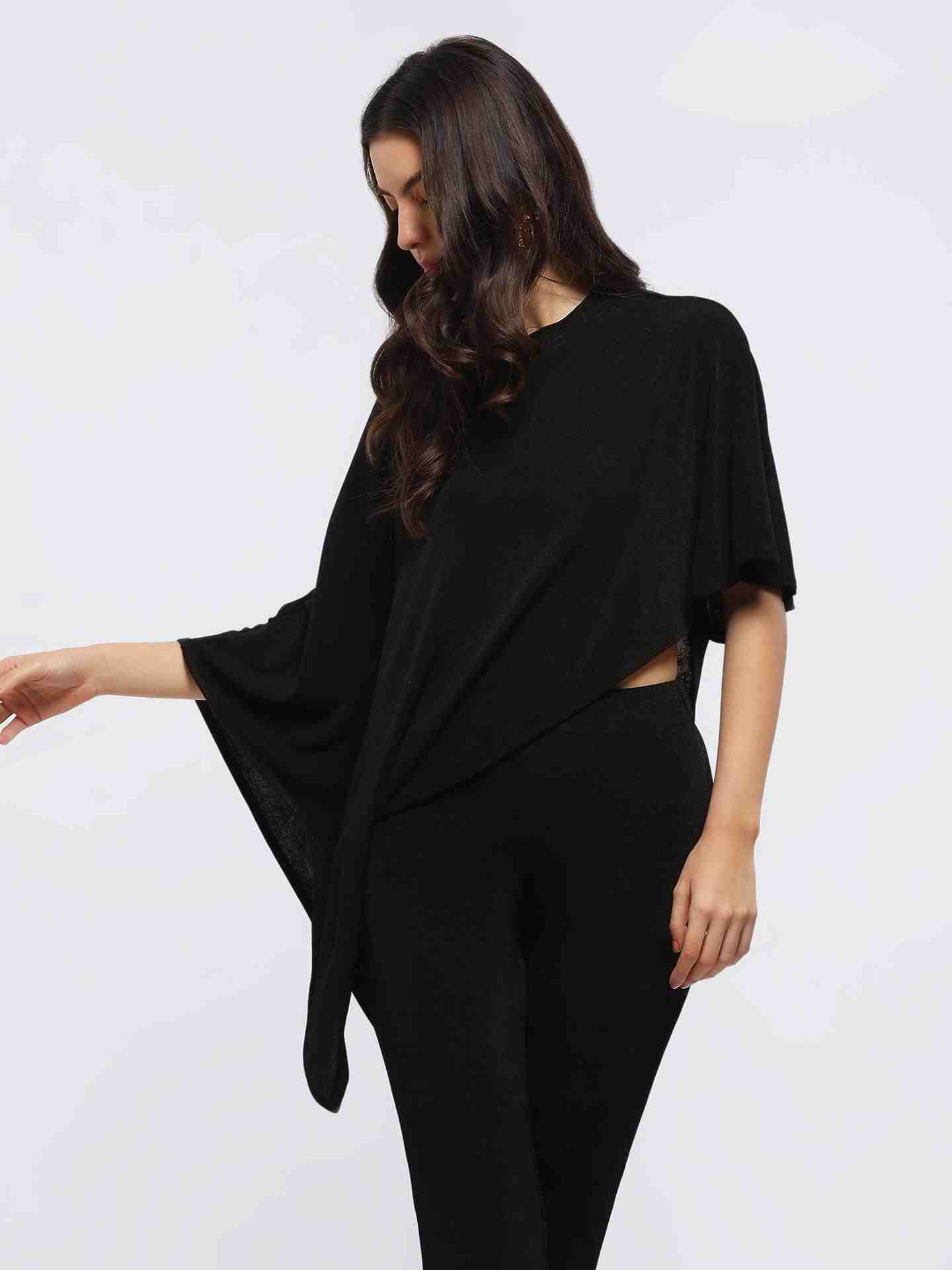 Black Ottavia Co-Ord Set