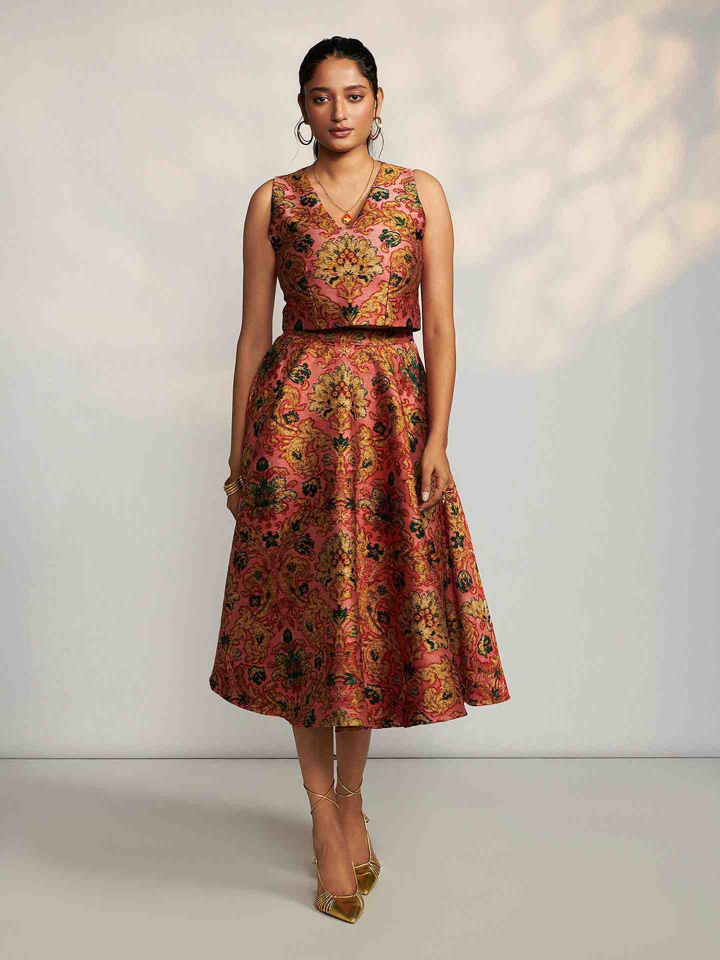 Coral Roseville Co-Ord Set