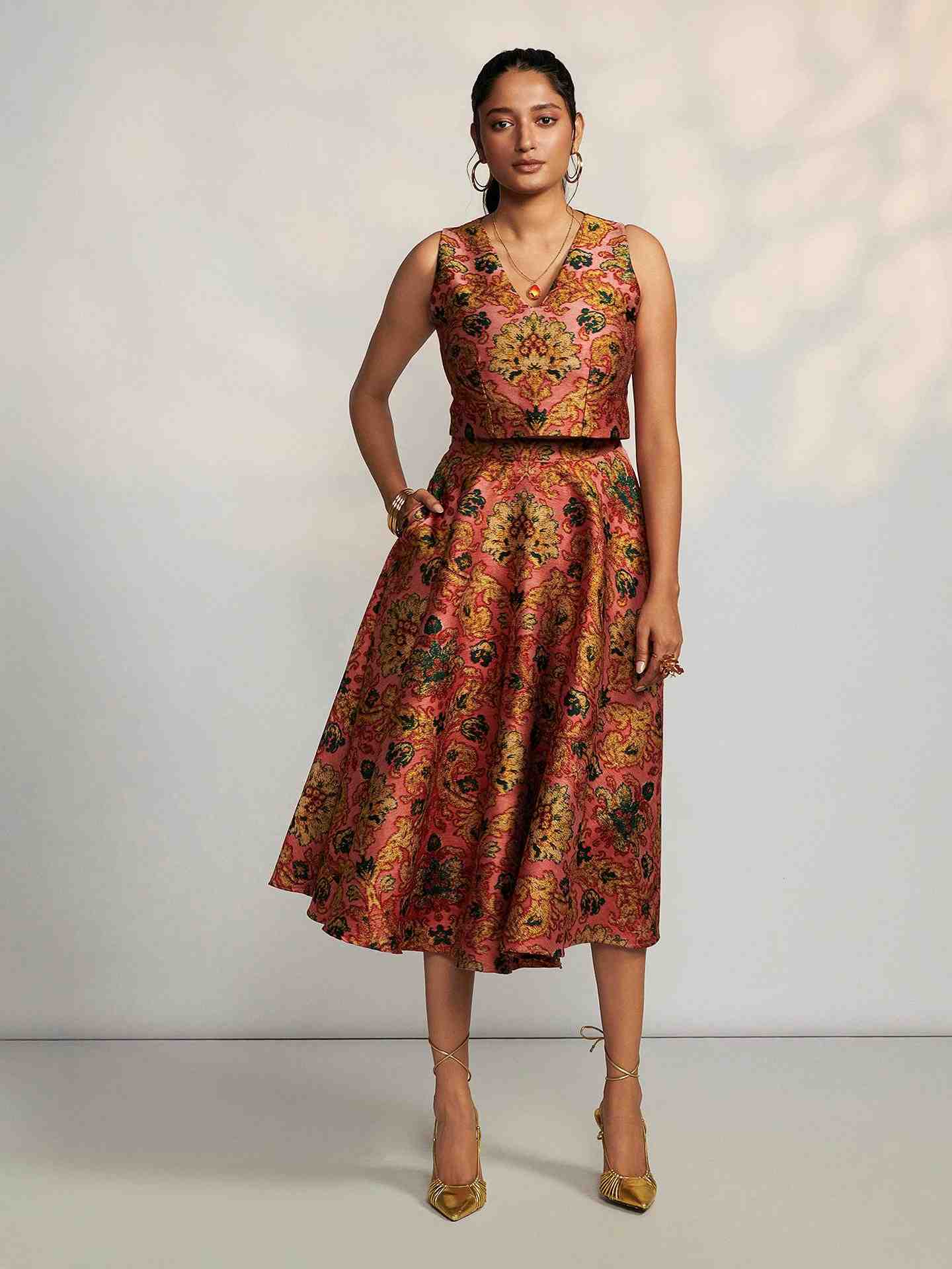 Coral Roseville Co-Ord Set