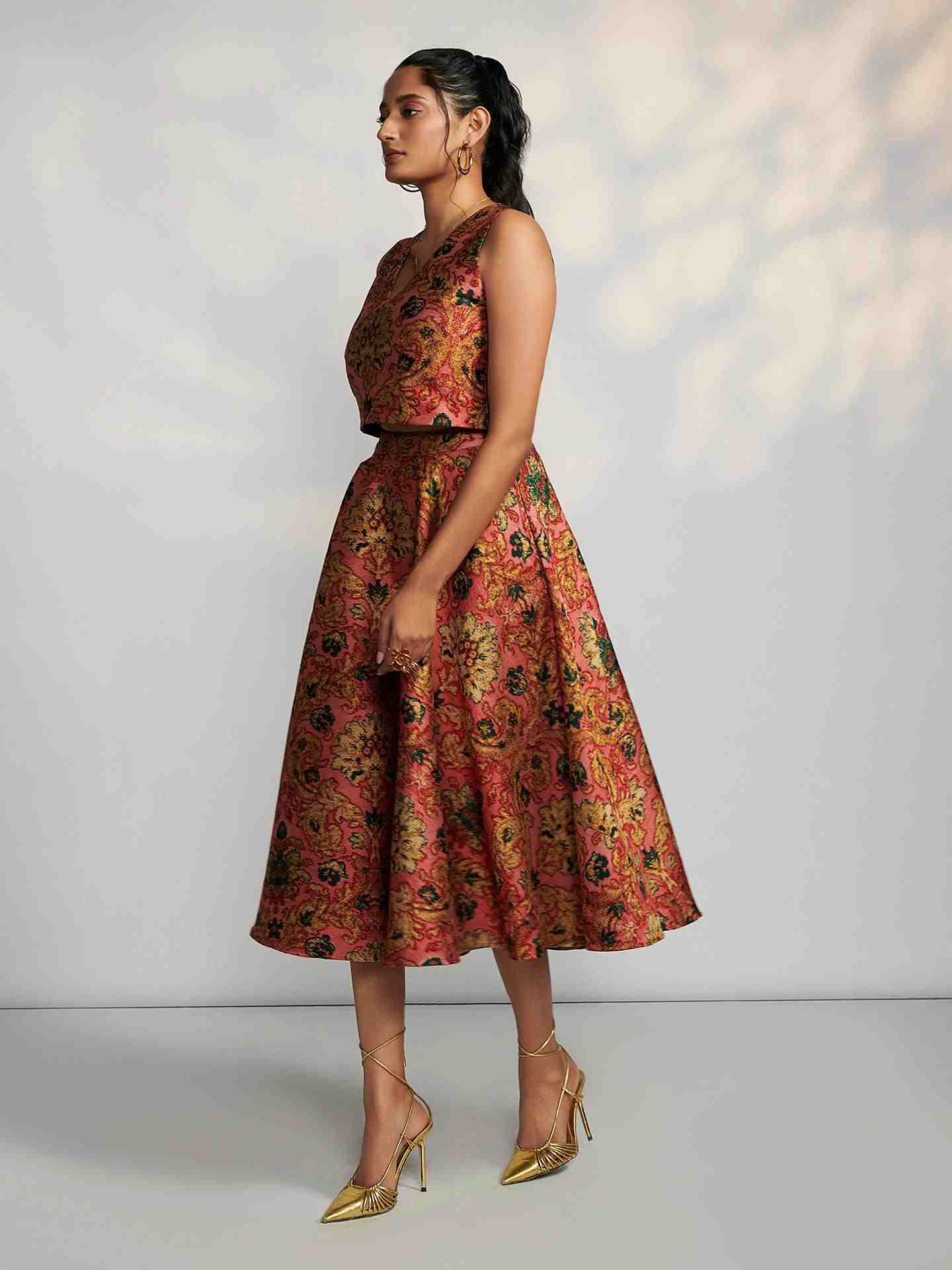 Coral Roseville Co-Ord Set