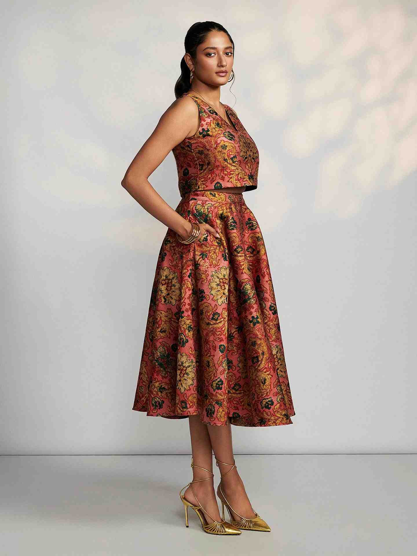 Coral Roseville Co-Ord Set