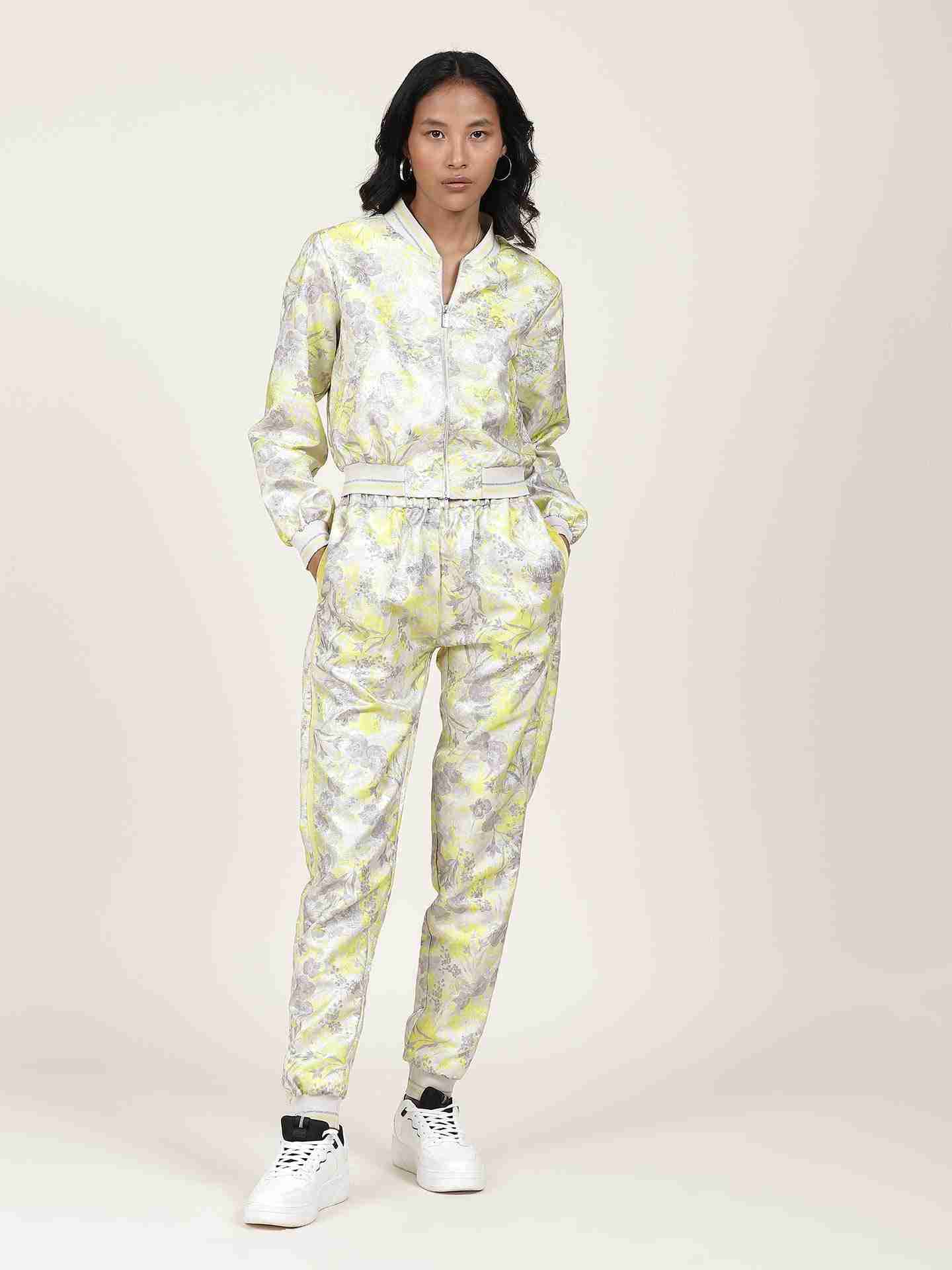 Yellow Mishka Jacquard Co-Ord Set