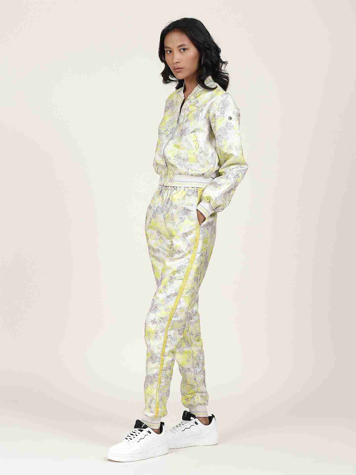 Yellow Mishka Jacquard Co-Ord Set
