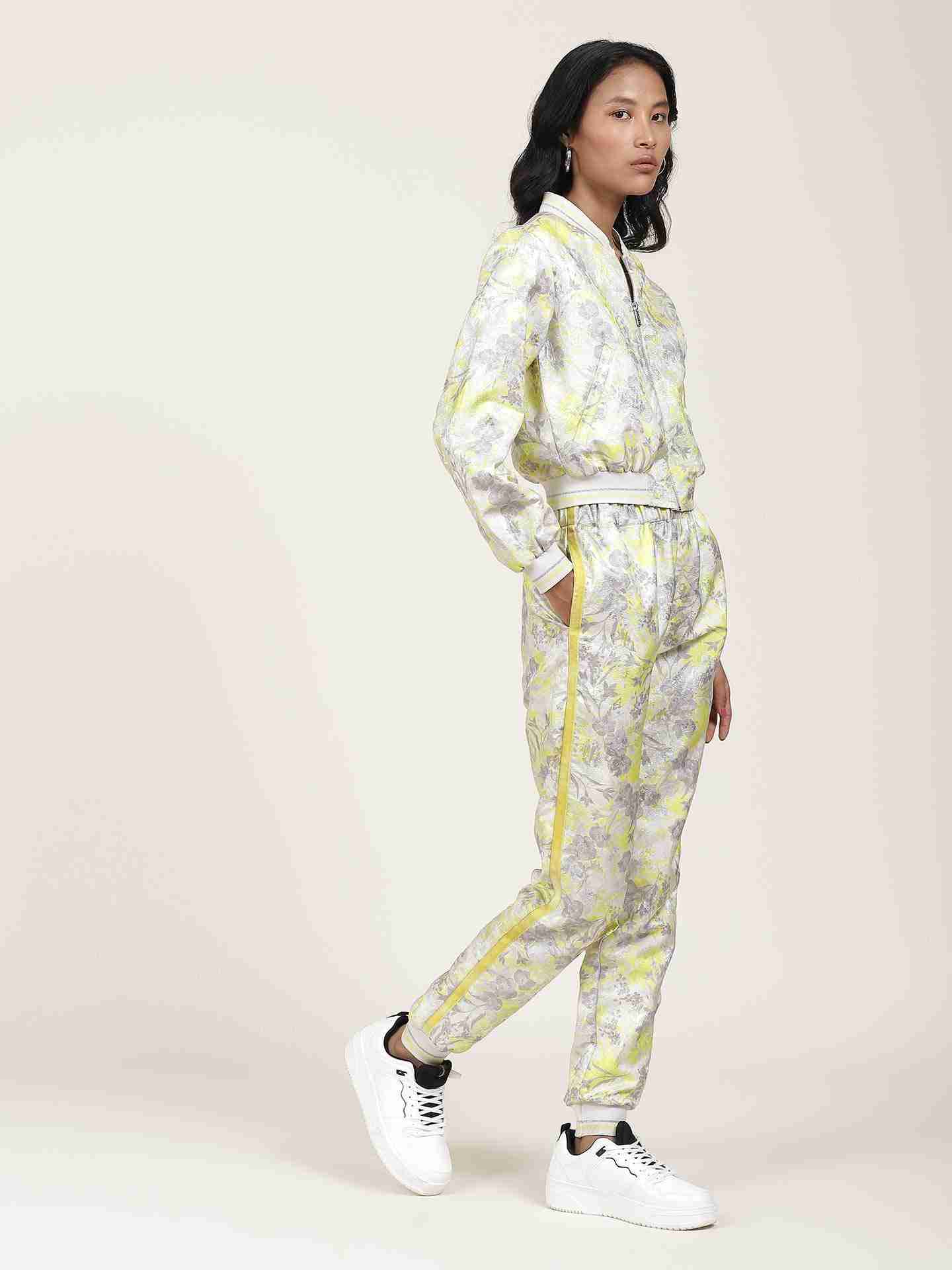 Yellow Mishka Jacquard Co-Ord Set