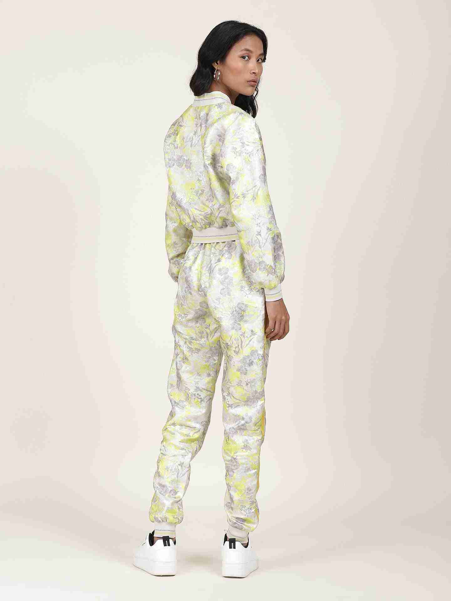 Yellow Mishka Jacquard Co-Ord Set