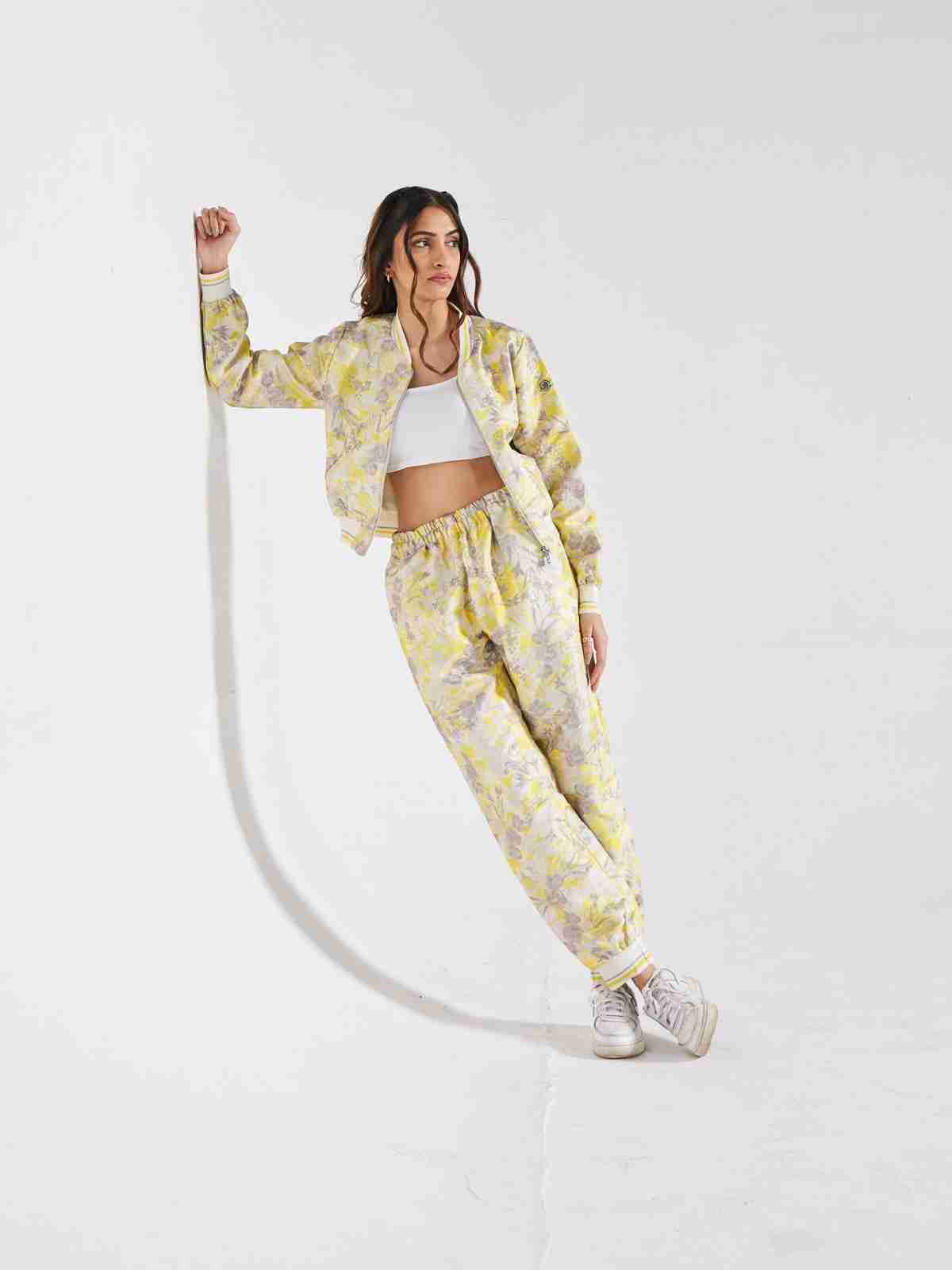 Yellow Mishka Jacquard Co-Ord Set