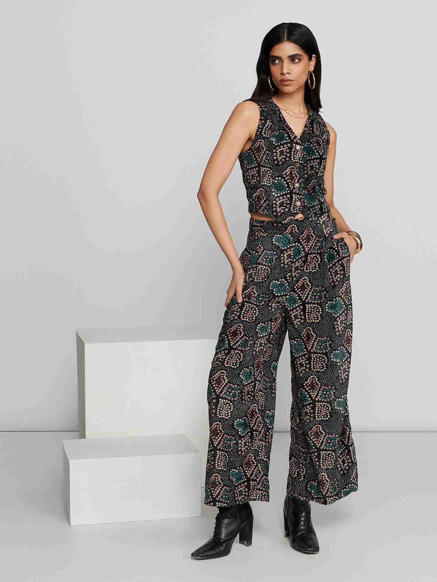 Black Zaria Co-Ord Set