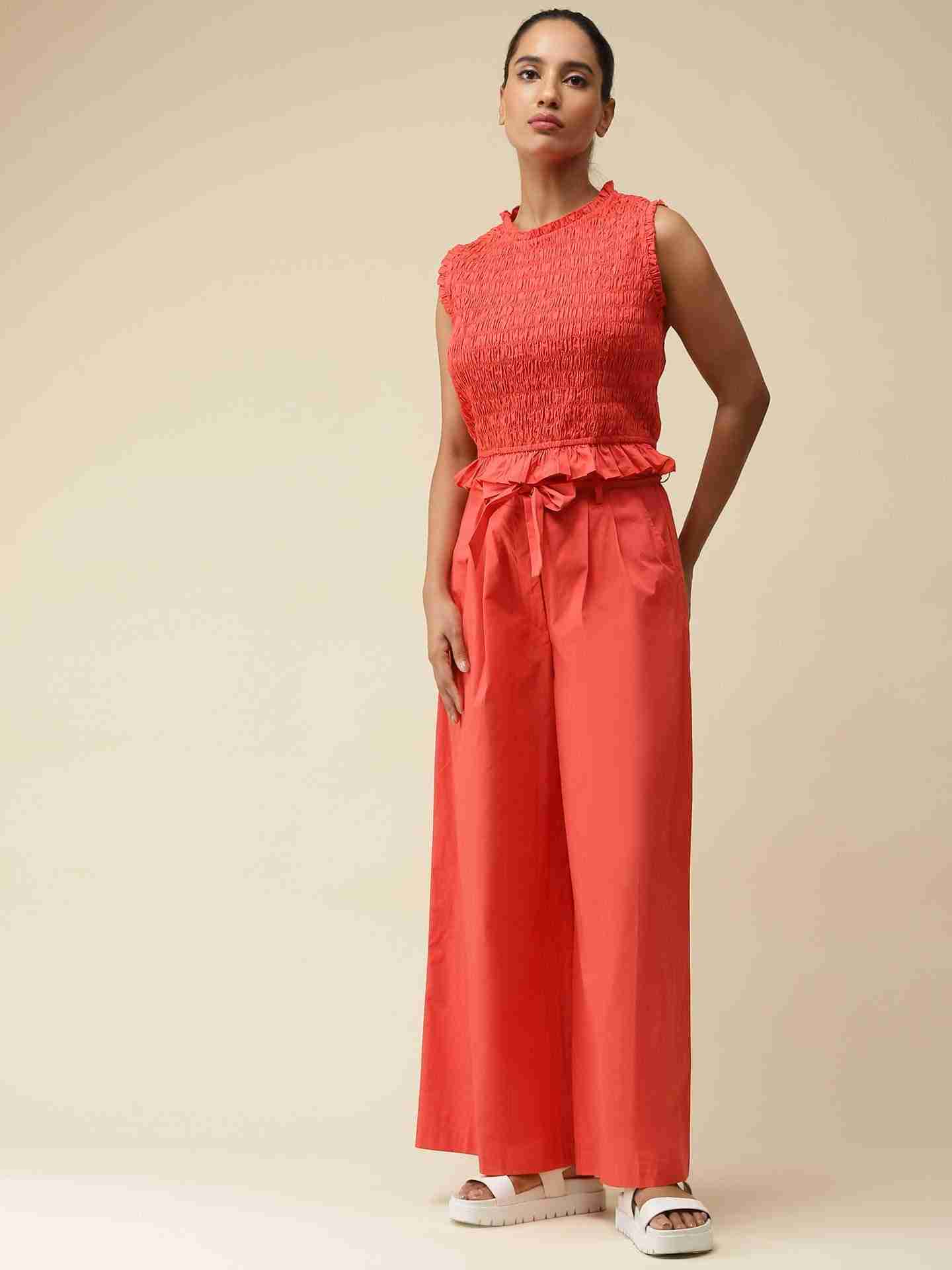 Brick Red Noelle Co-Ord Set