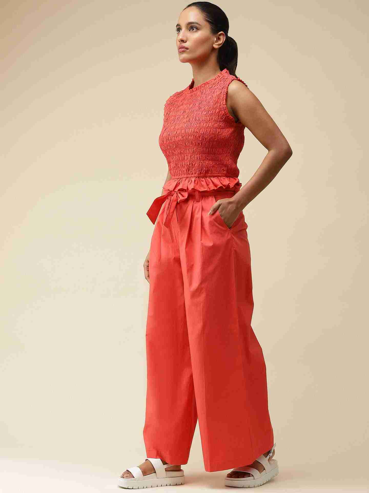 Brick Red Noelle Co-Ord Set