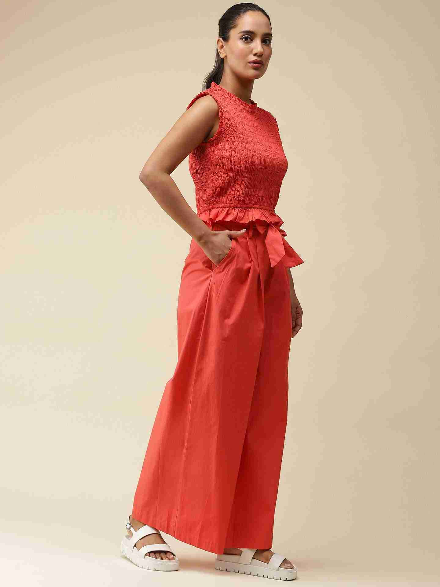 Brick Red Noelle Co-Ord Set