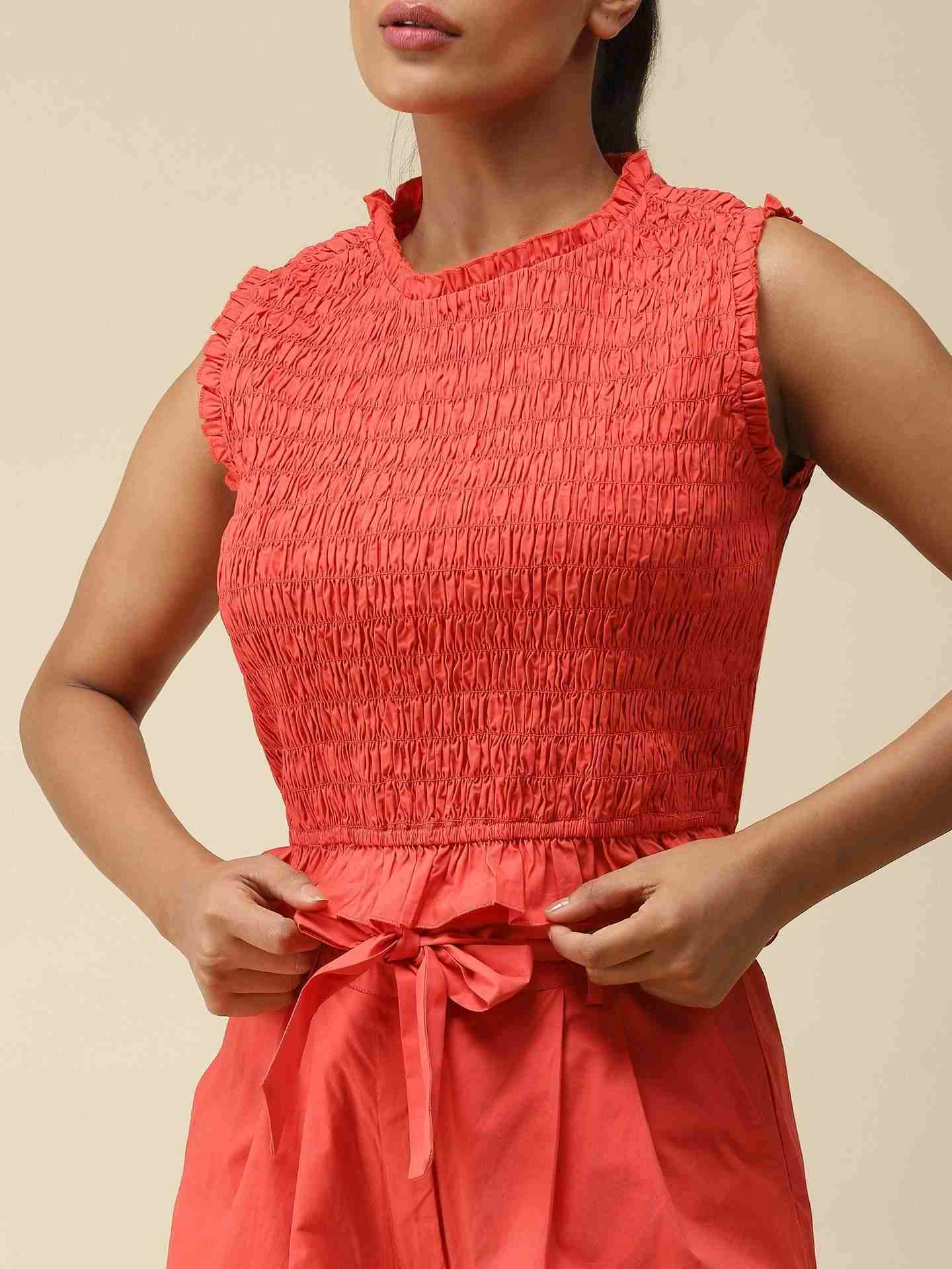 Brick Red Noelle Co-Ord Set
