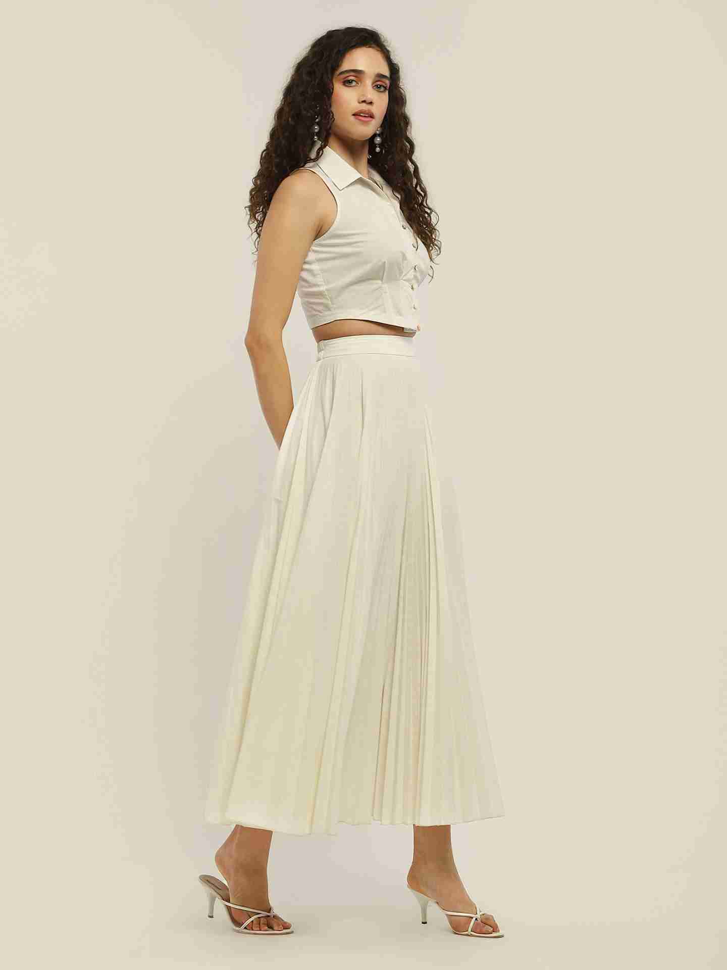 White Dorena Co-Ord Set