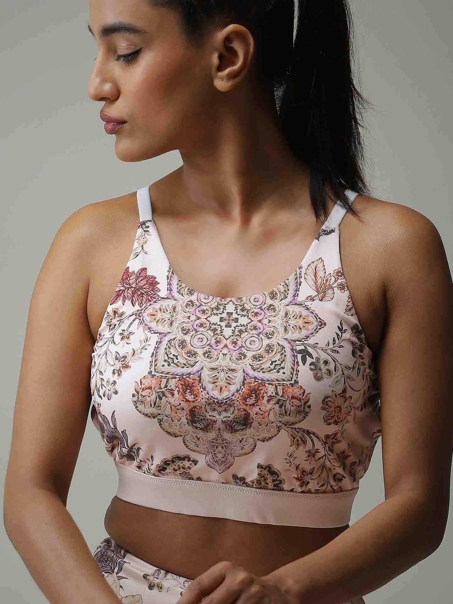 Ecru Basics Athleisure Paisley Co-Ord Set