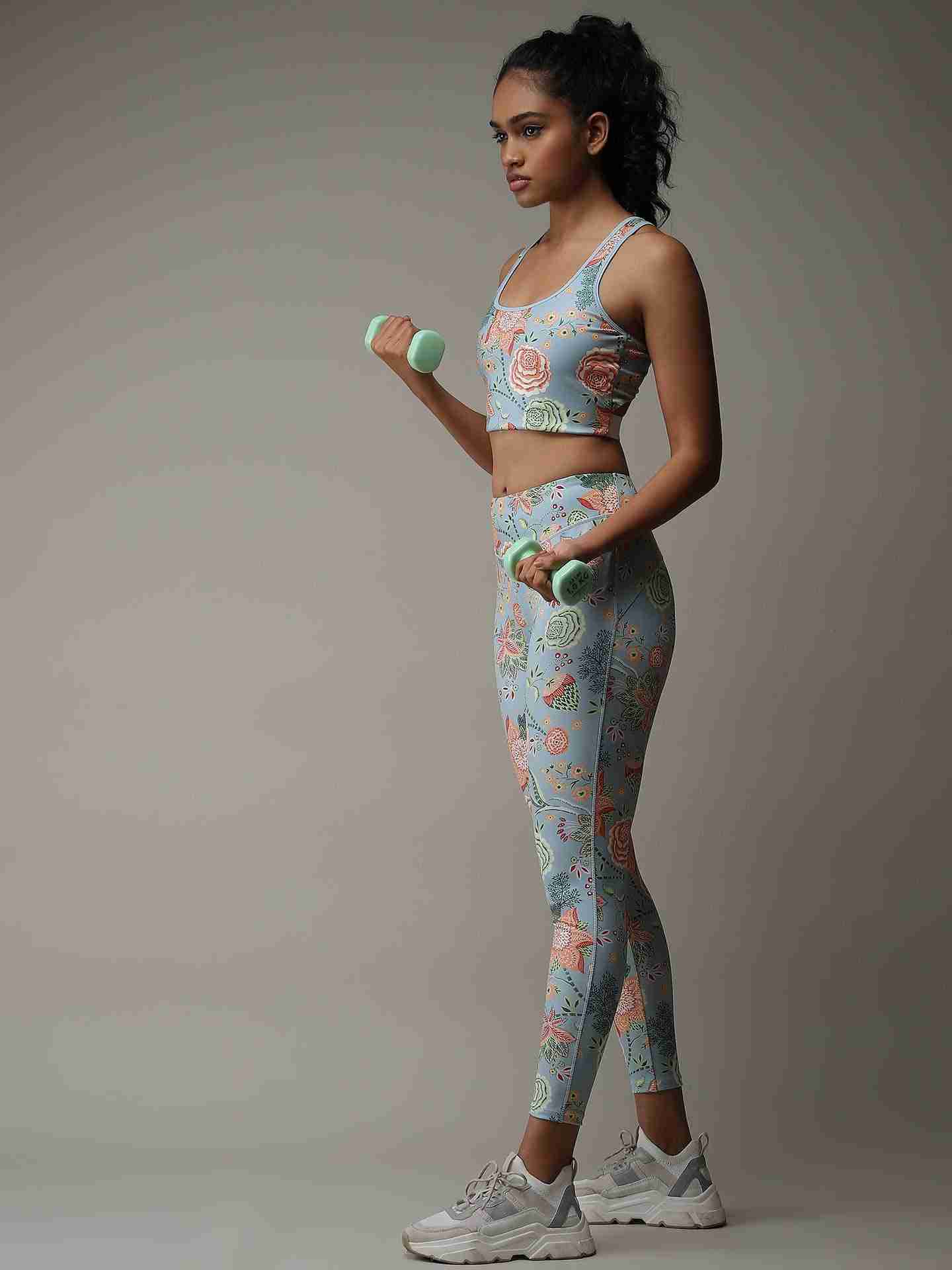 Mint Basics Athleisure Floral Co-Ord Set
