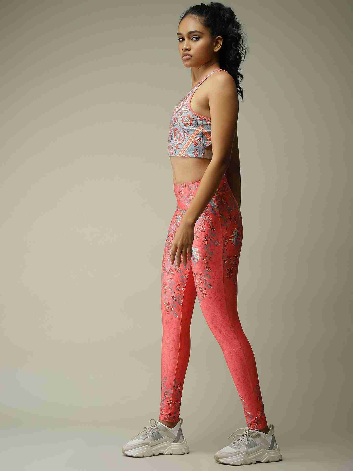 Red Basics Athleisure Co-Ord Set