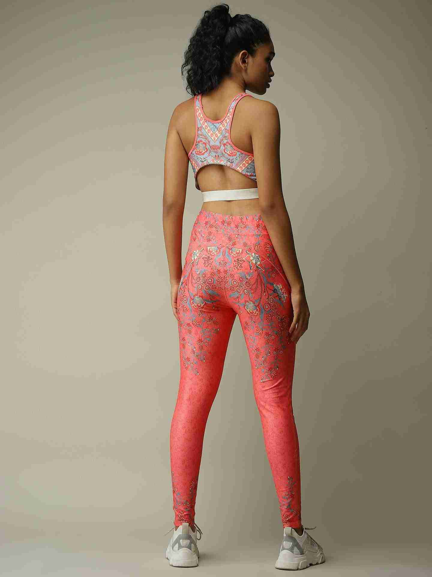 Red Basics Athleisure Co-Ord Set