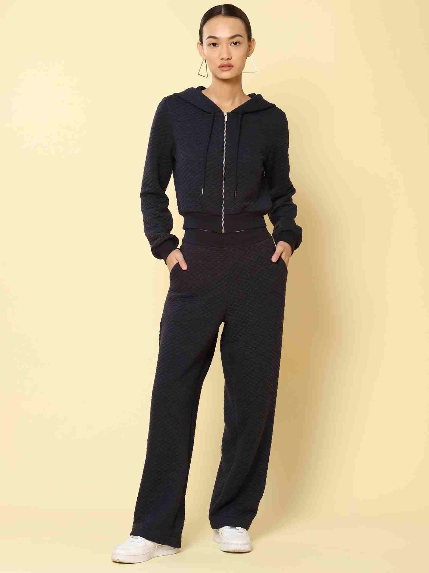 Navy Basics Athleisure Co-Ord Set