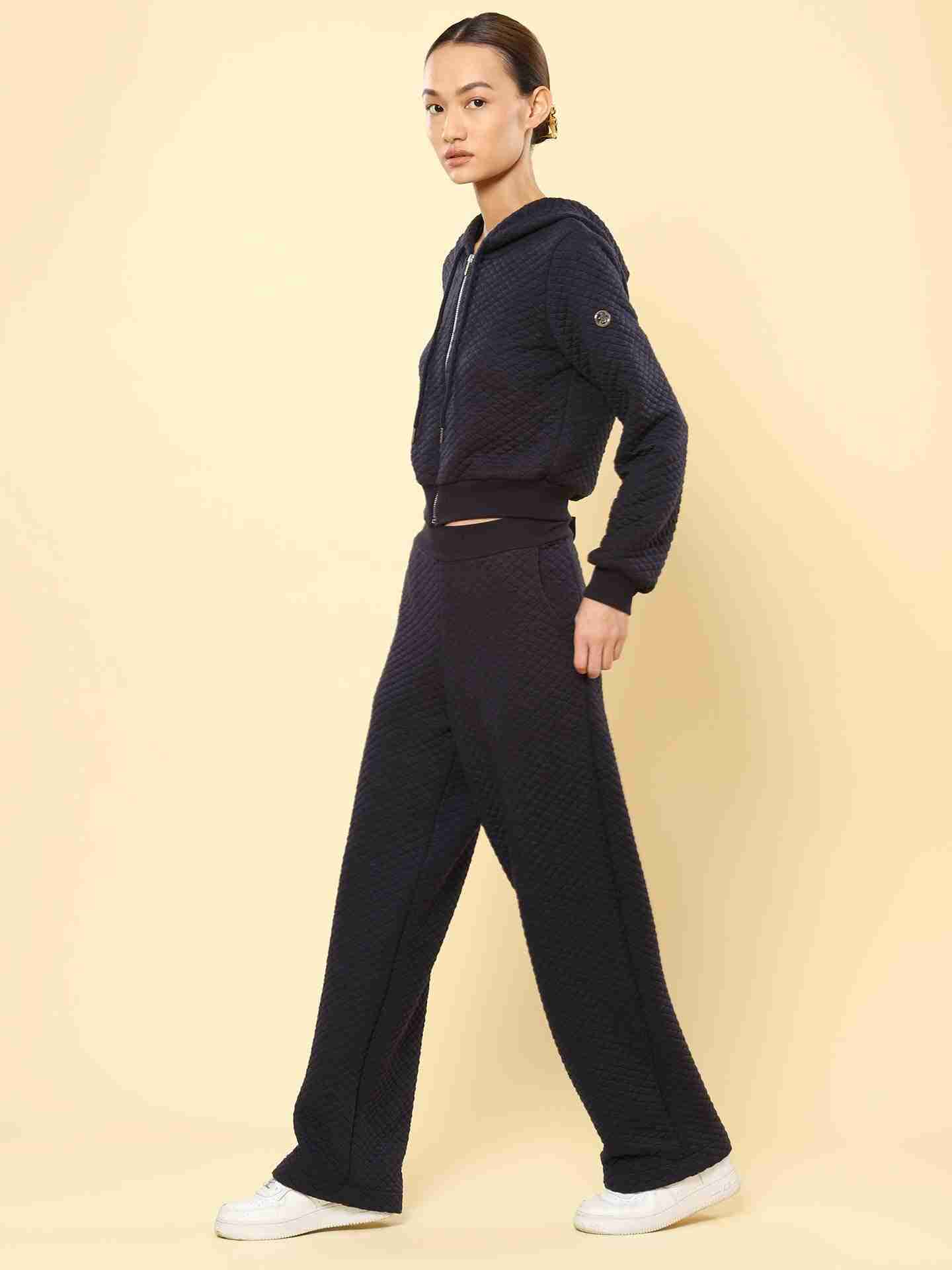 Navy Basics Athleisure Co-Ord Set