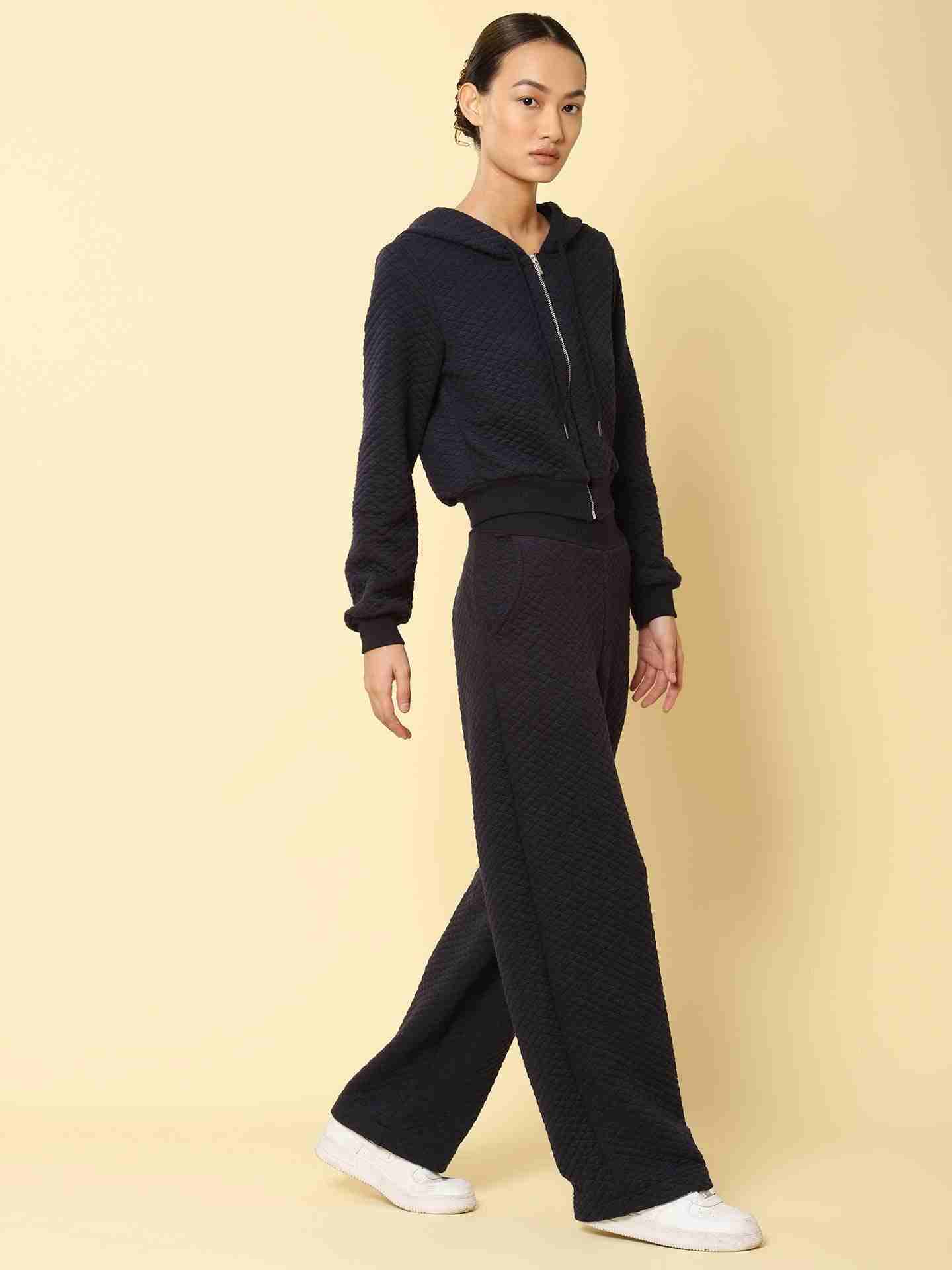 Navy Basics Athleisure Co-Ord Set