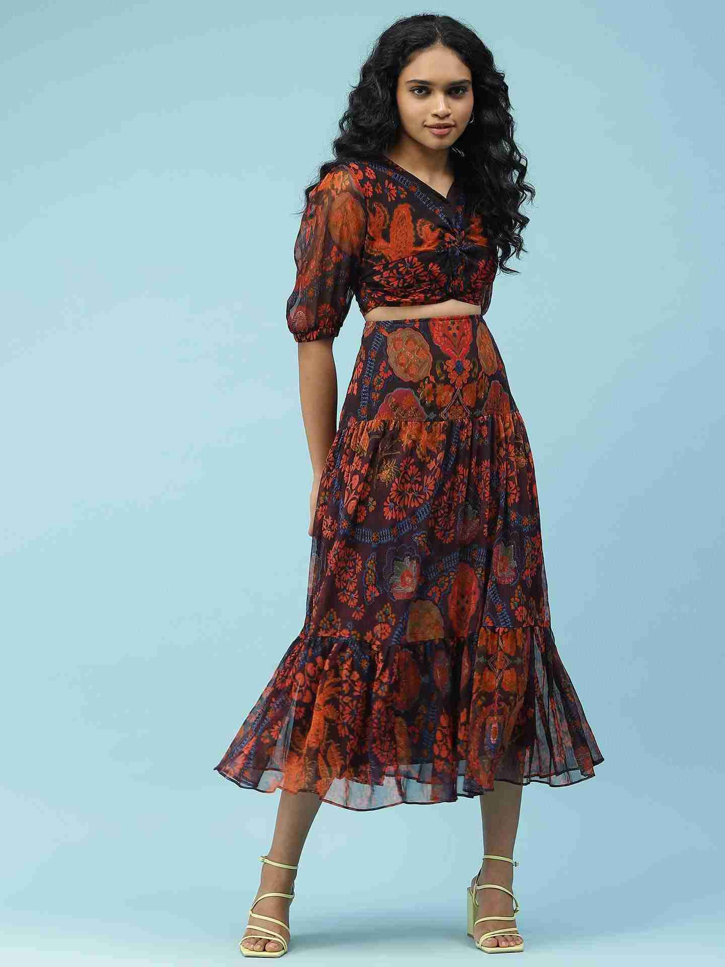 Multi Fashion Flair Co-Ord Set