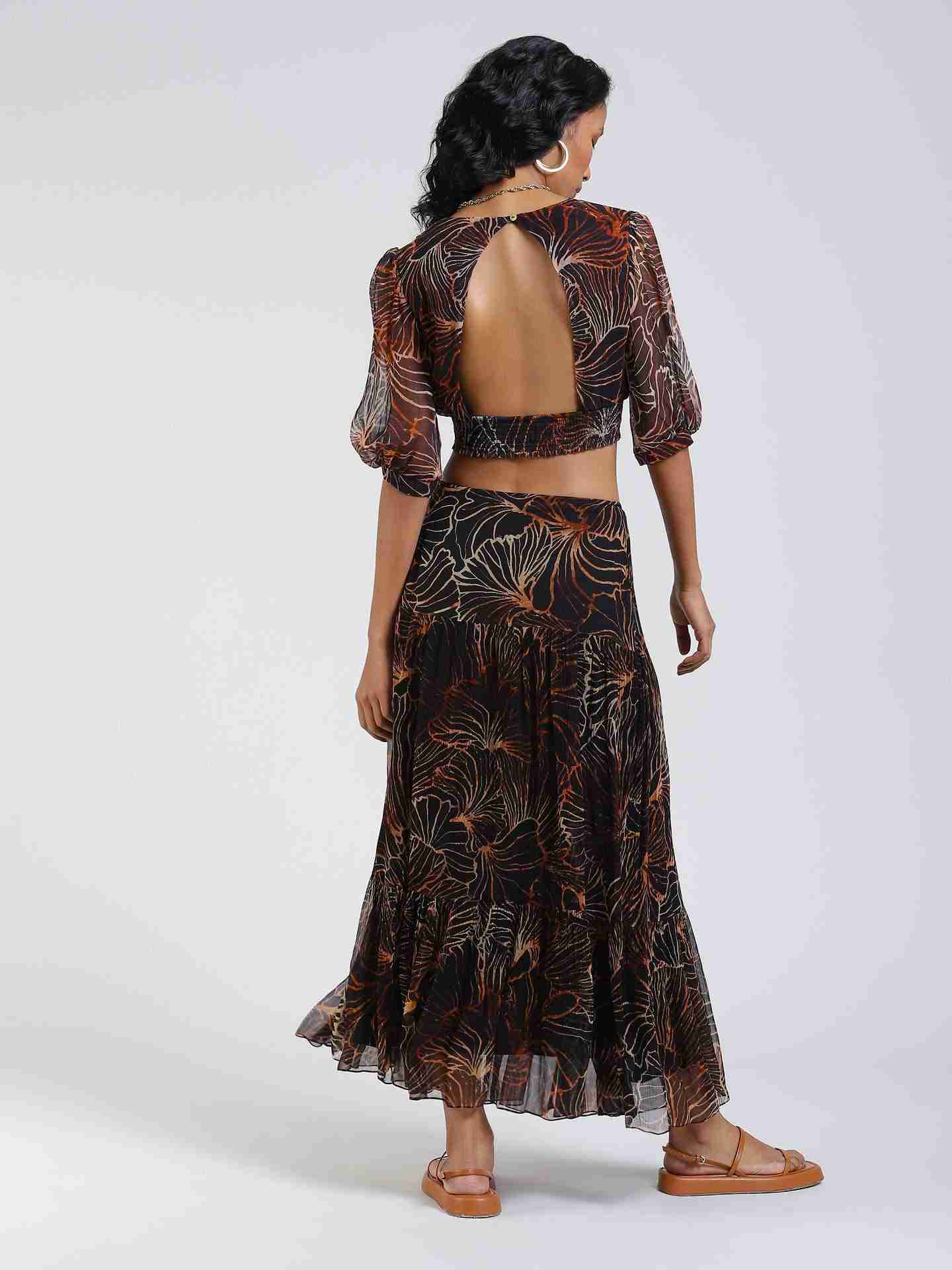 Black Vivienne Co-Ord Set