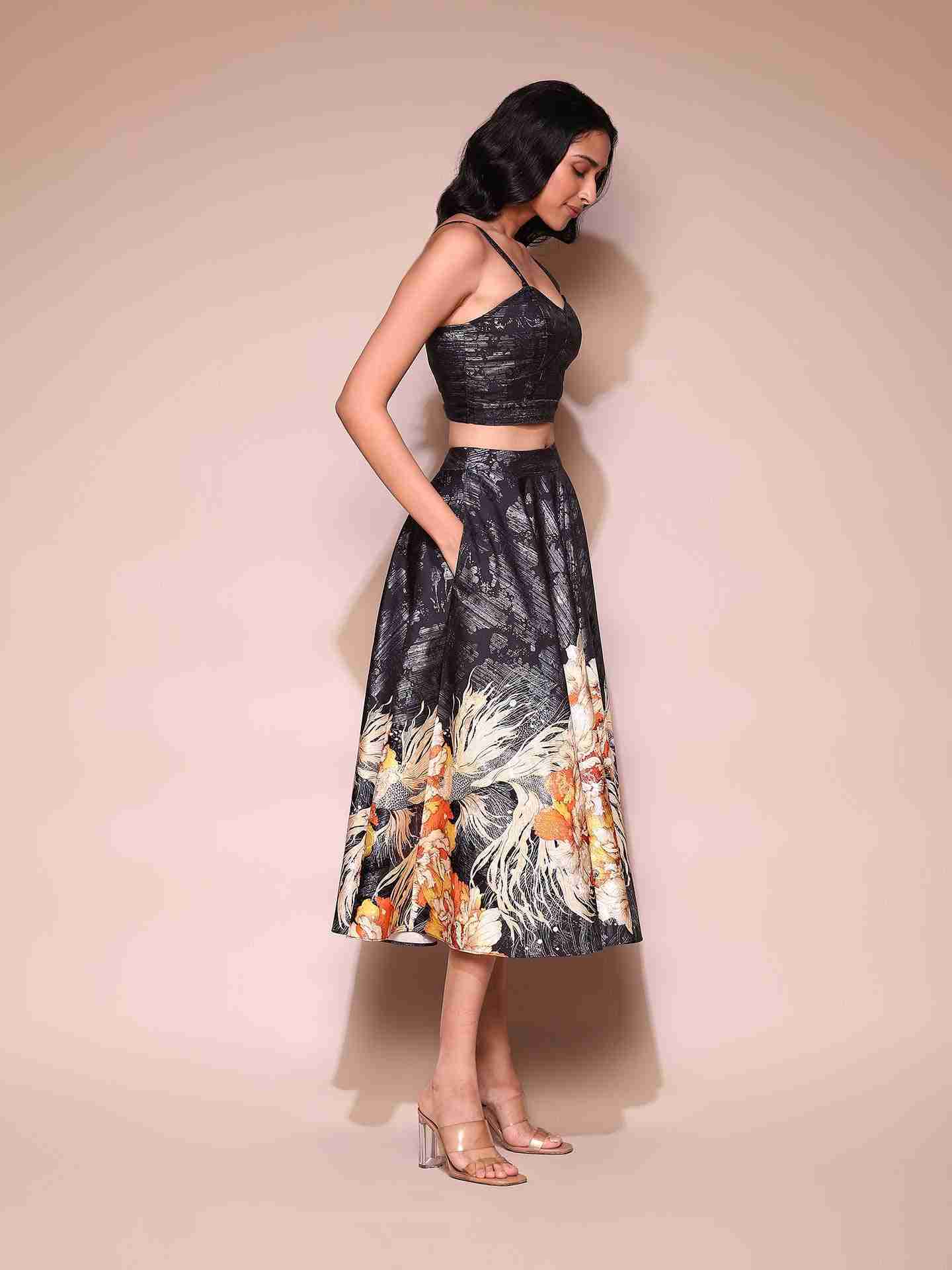Black Koi Co-Ord Set