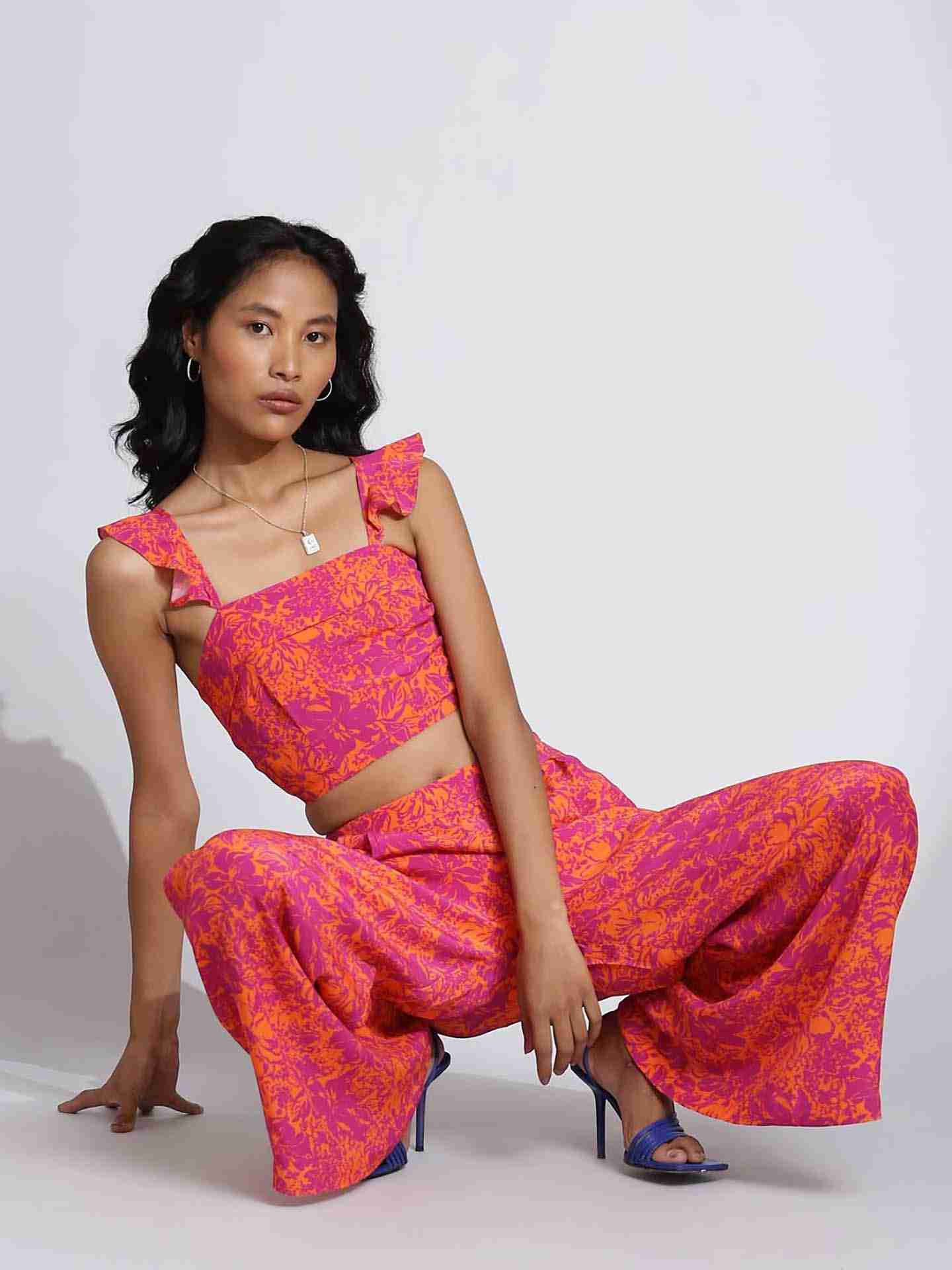 Pink Fashion Flair Co-Ord Set