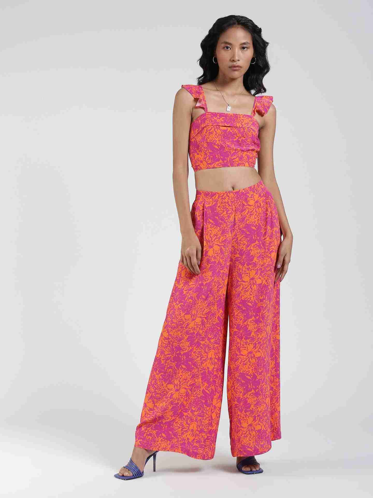 Pink Fashion Flair Co-Ord Set
