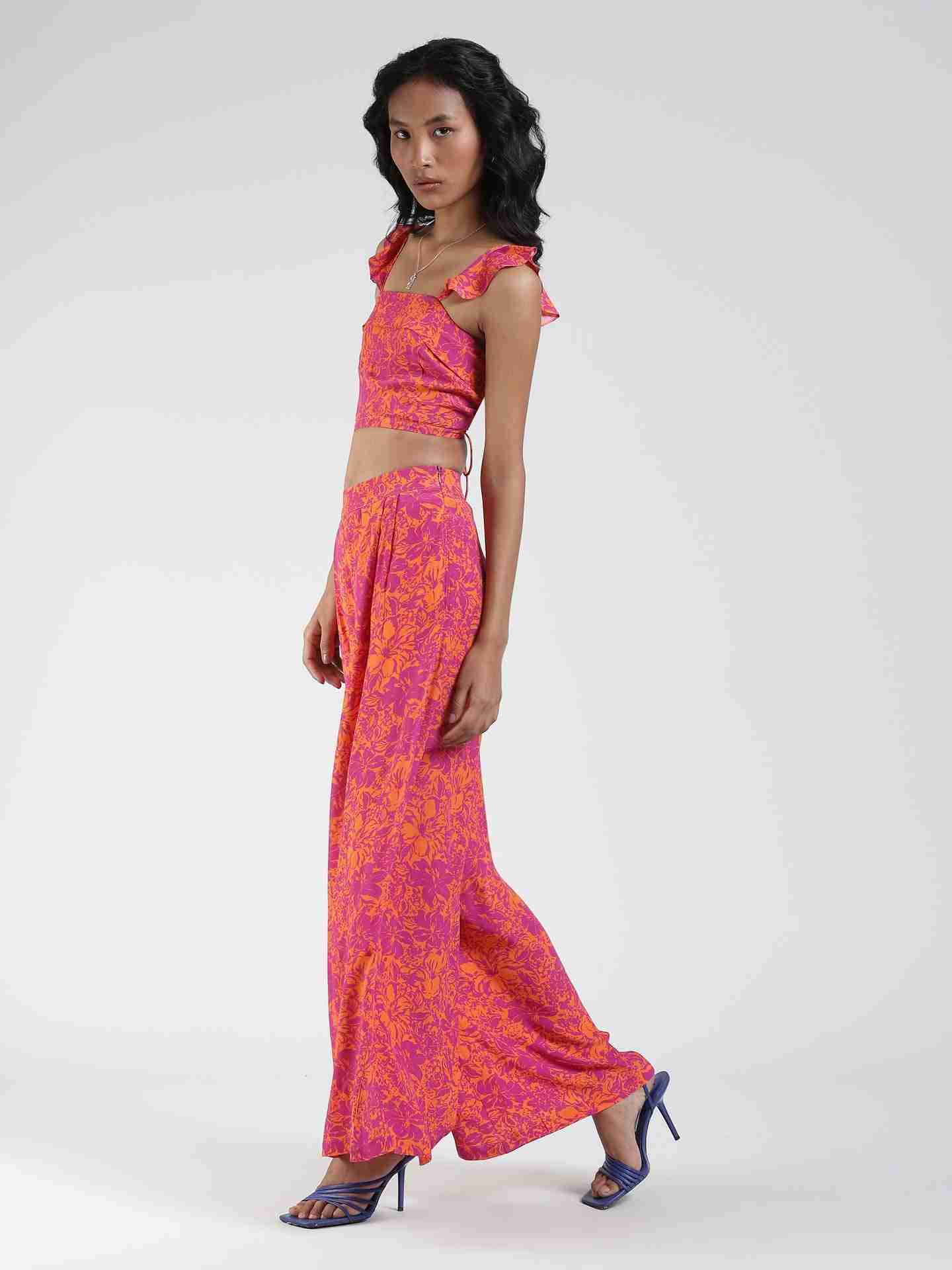 Pink Fashion Flair Co-Ord Set