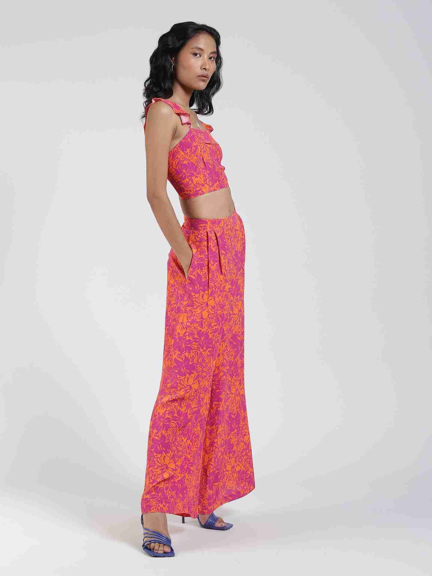 Pink Fashion Flair Co-Ord Set