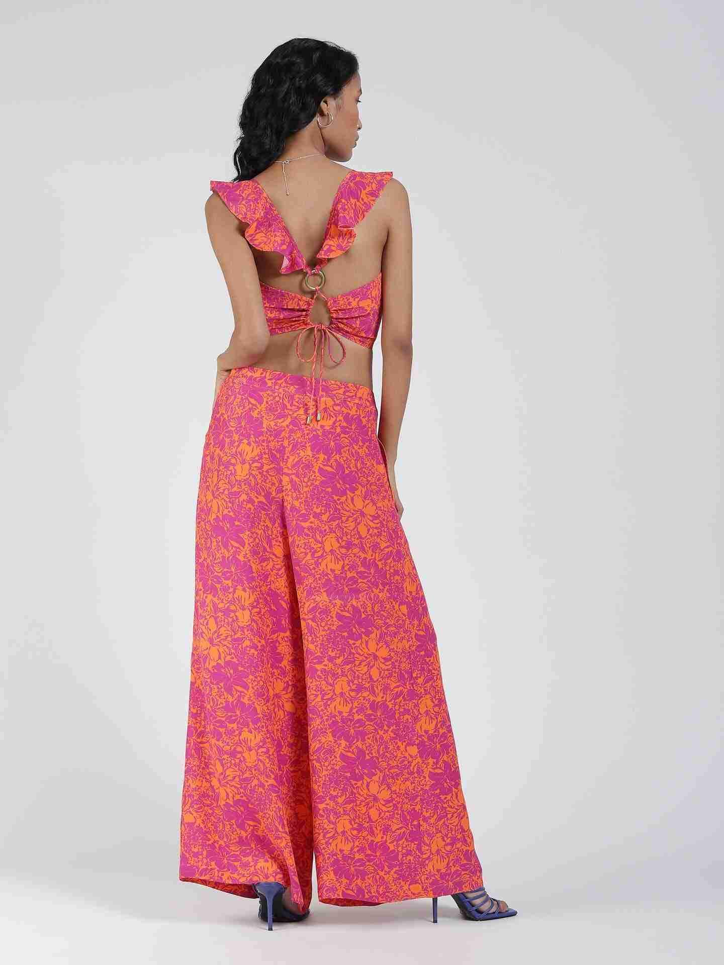 Pink Fashion Flair Co-Ord Set