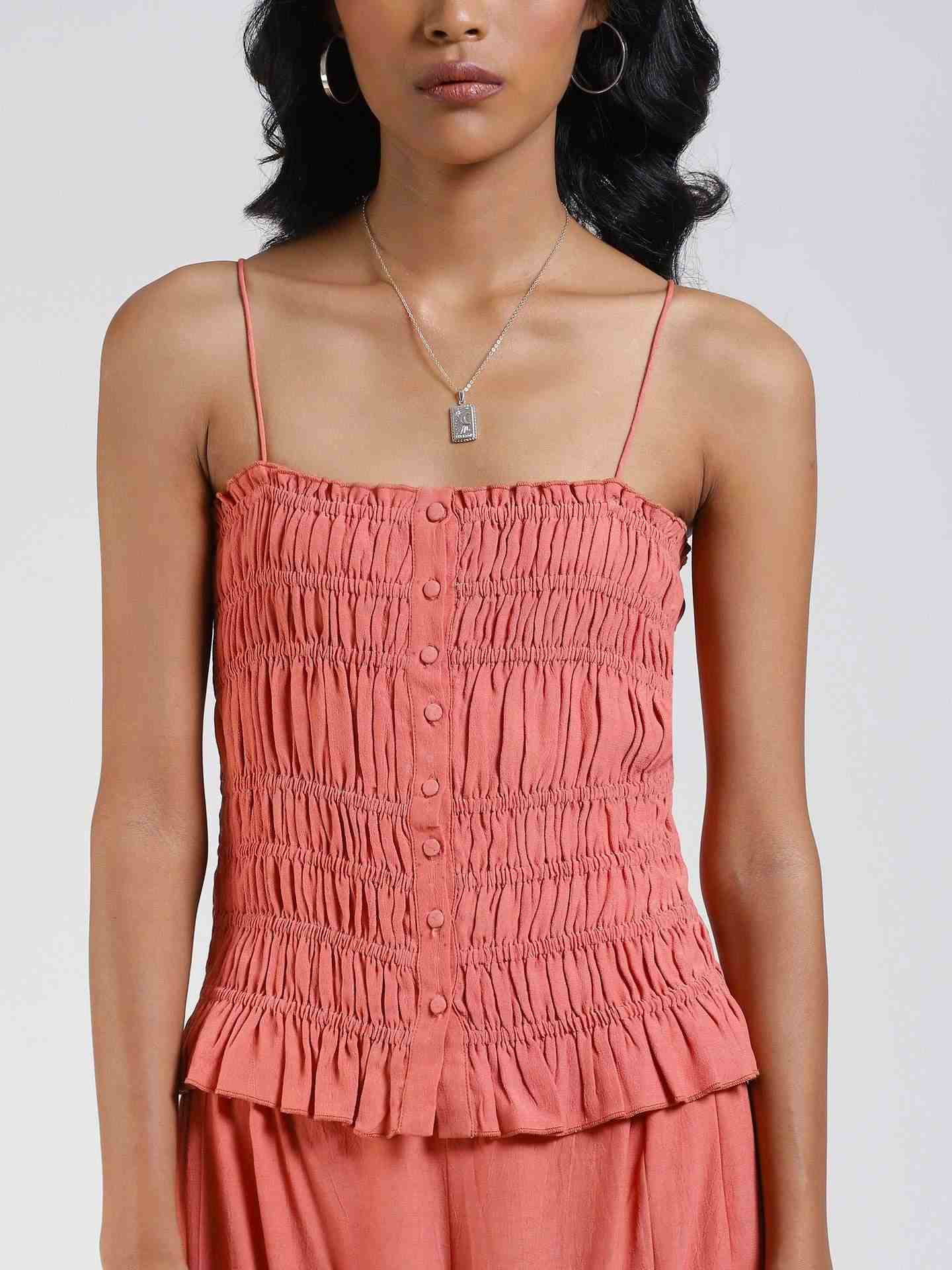 Peach Sienna Co-Ord Set