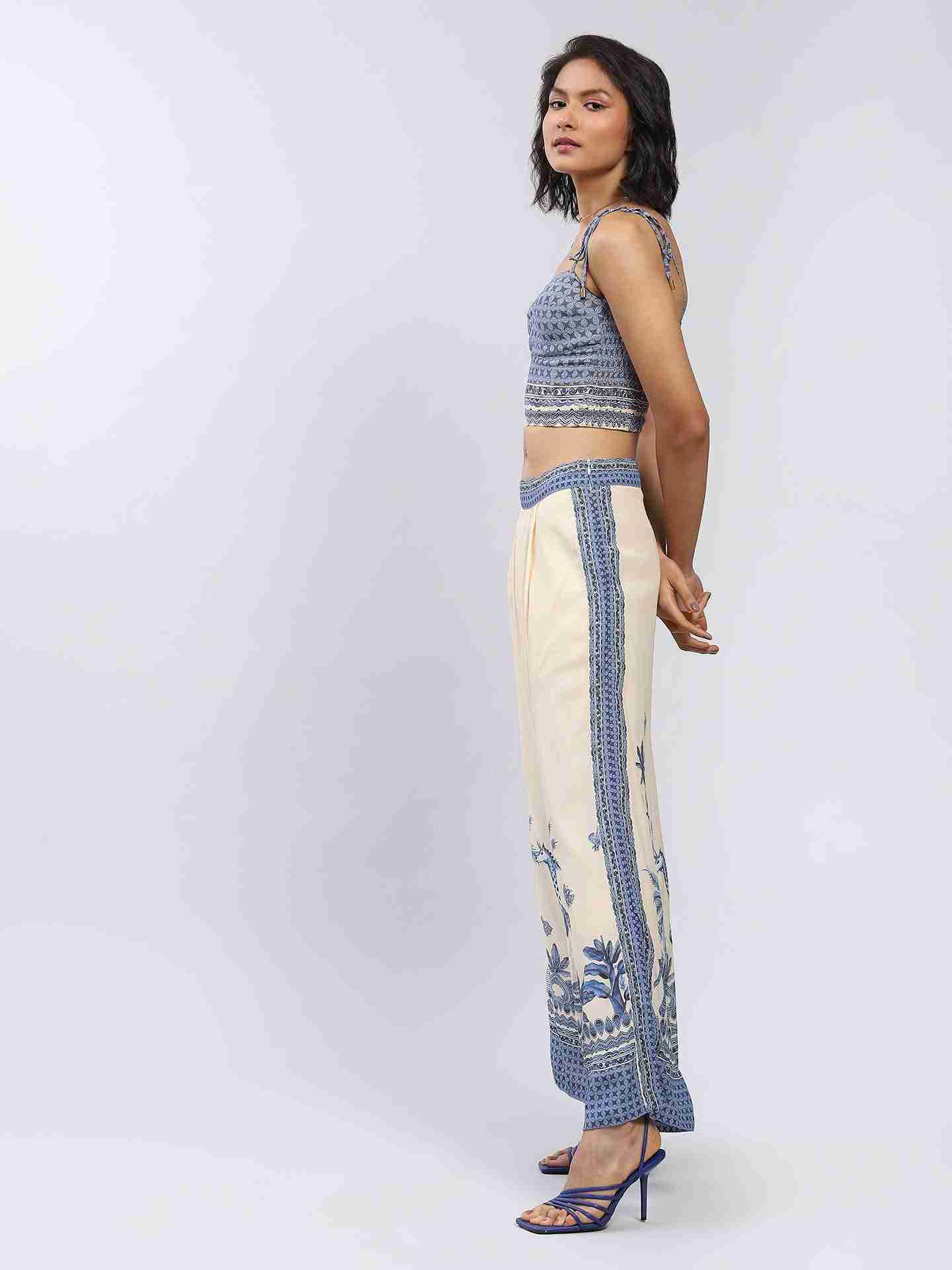 Ecru Toile De Juoy Co-Ord Set