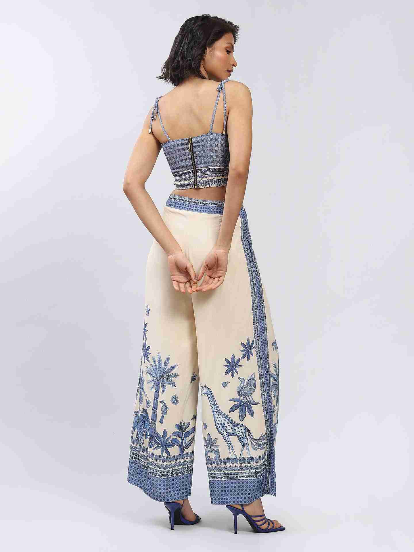 Ecru Toile De Juoy Co-Ord Set