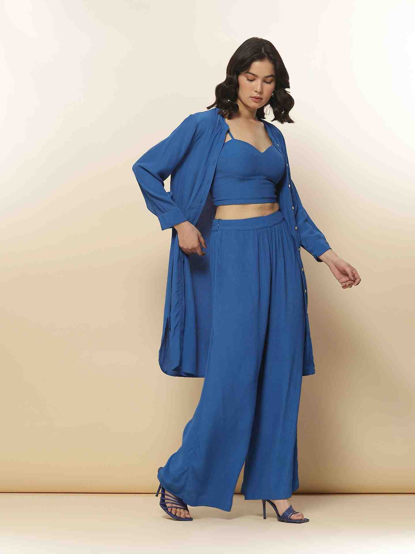 Electric Blue Electra Co-Ord Set