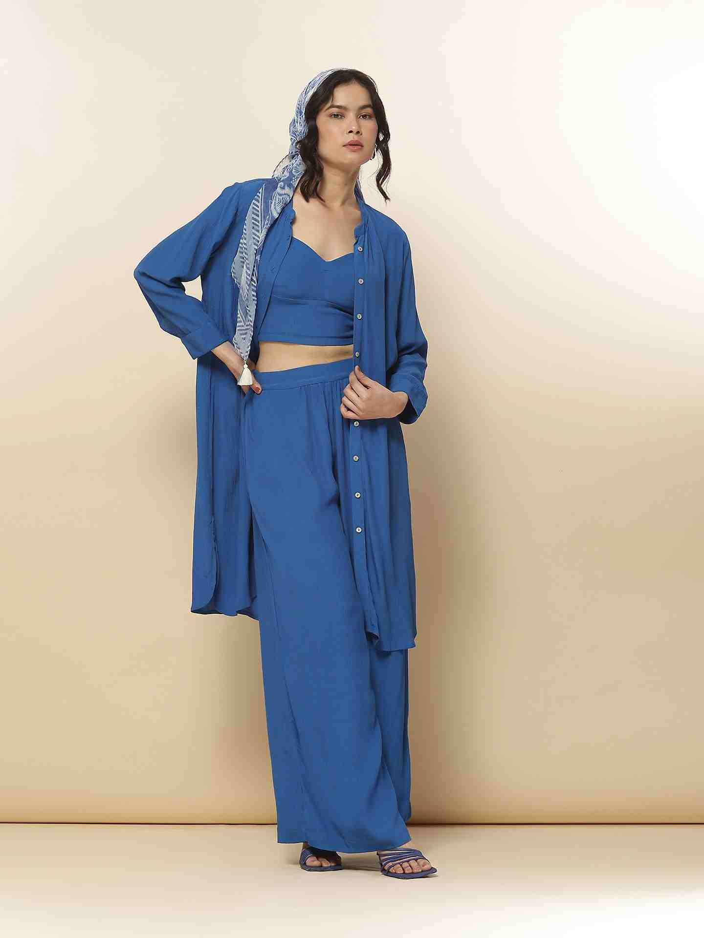 Electric Blue Electra Co-Ord Set