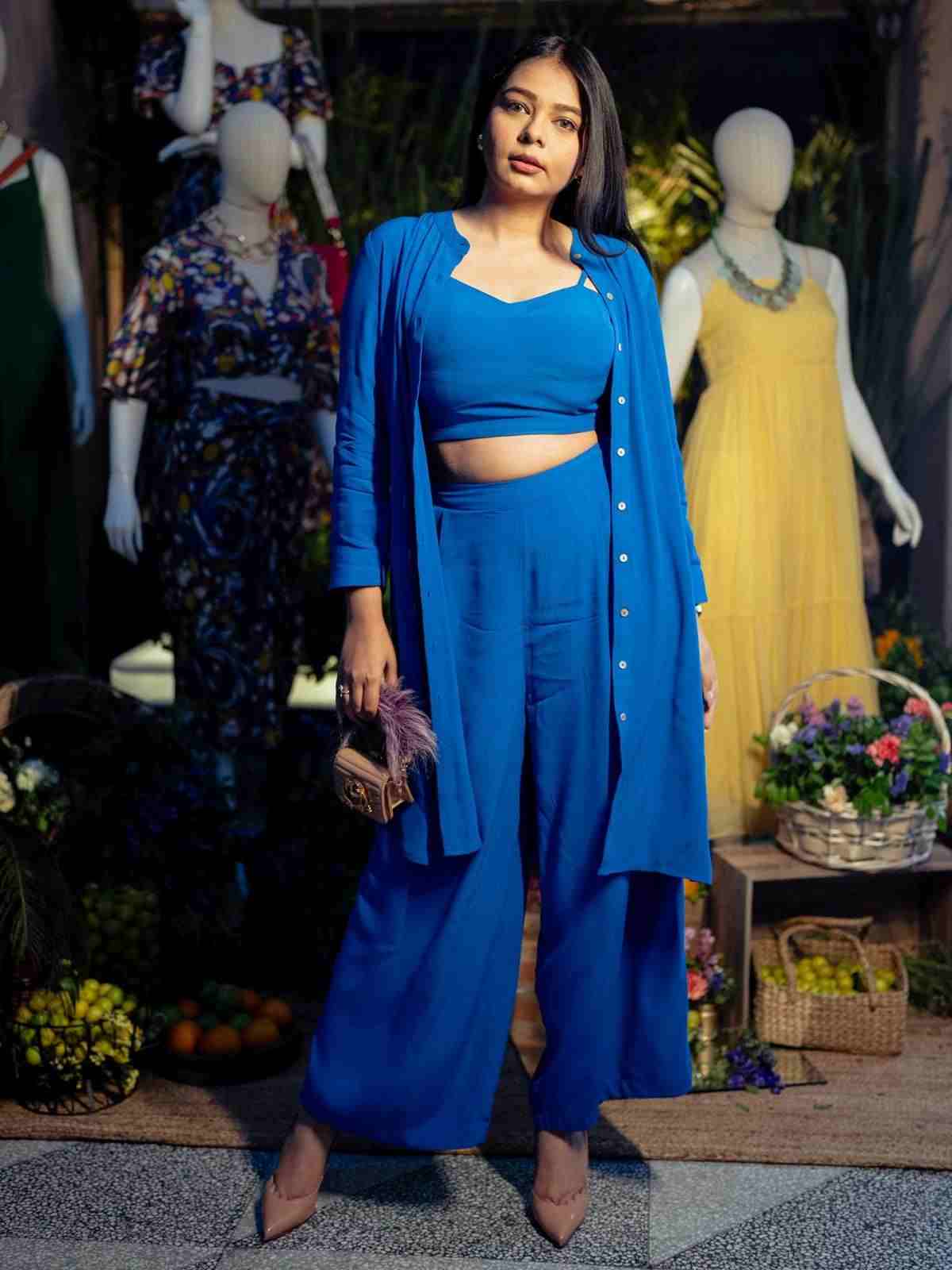 Electric Blue Electra Co-Ord Set