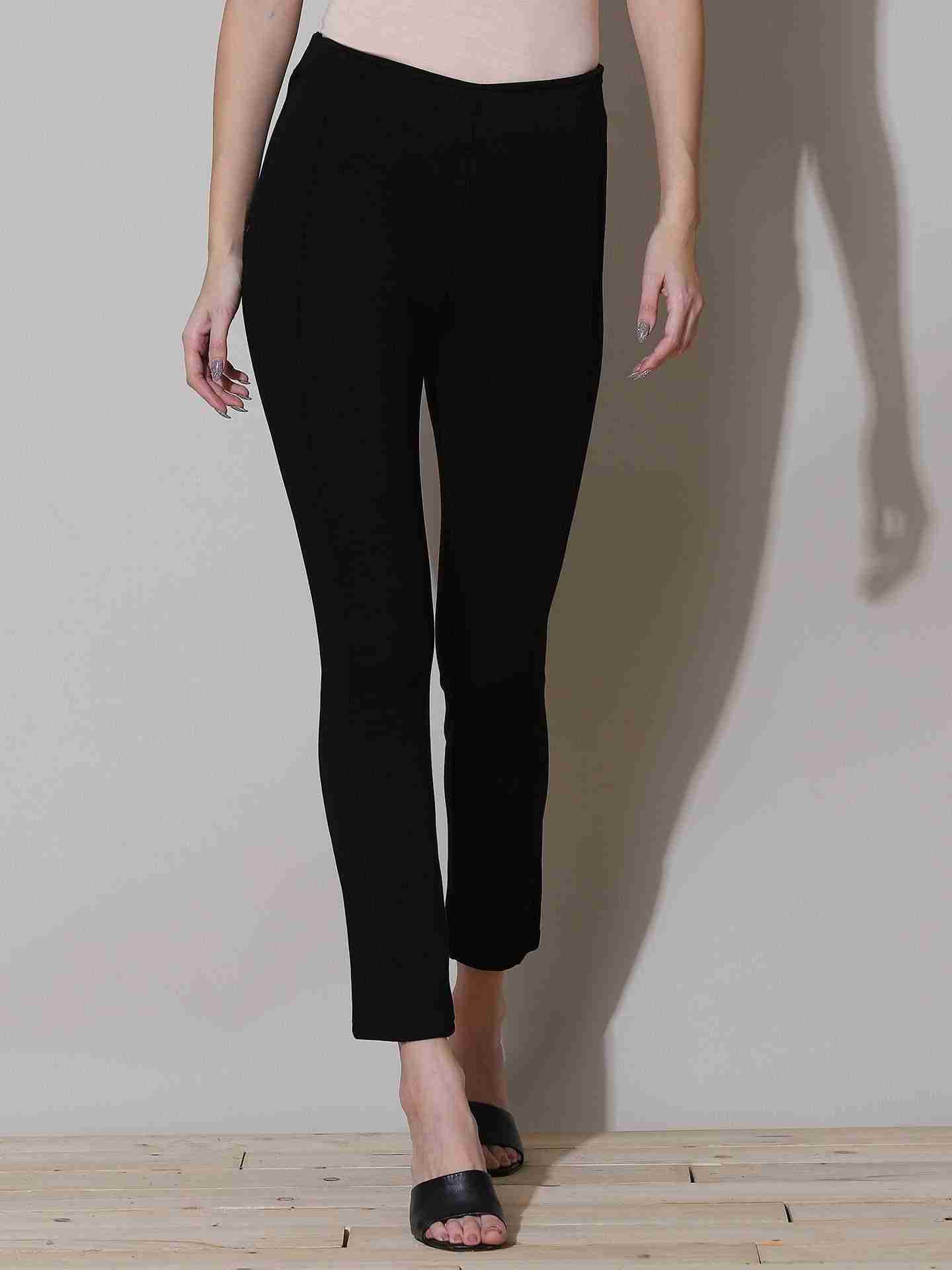 Black Denim Drift Jeans