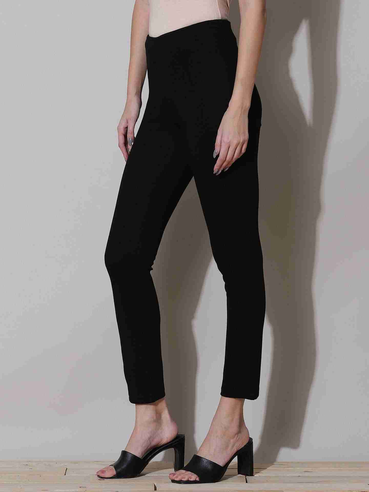 Black Denim Drift Jeans