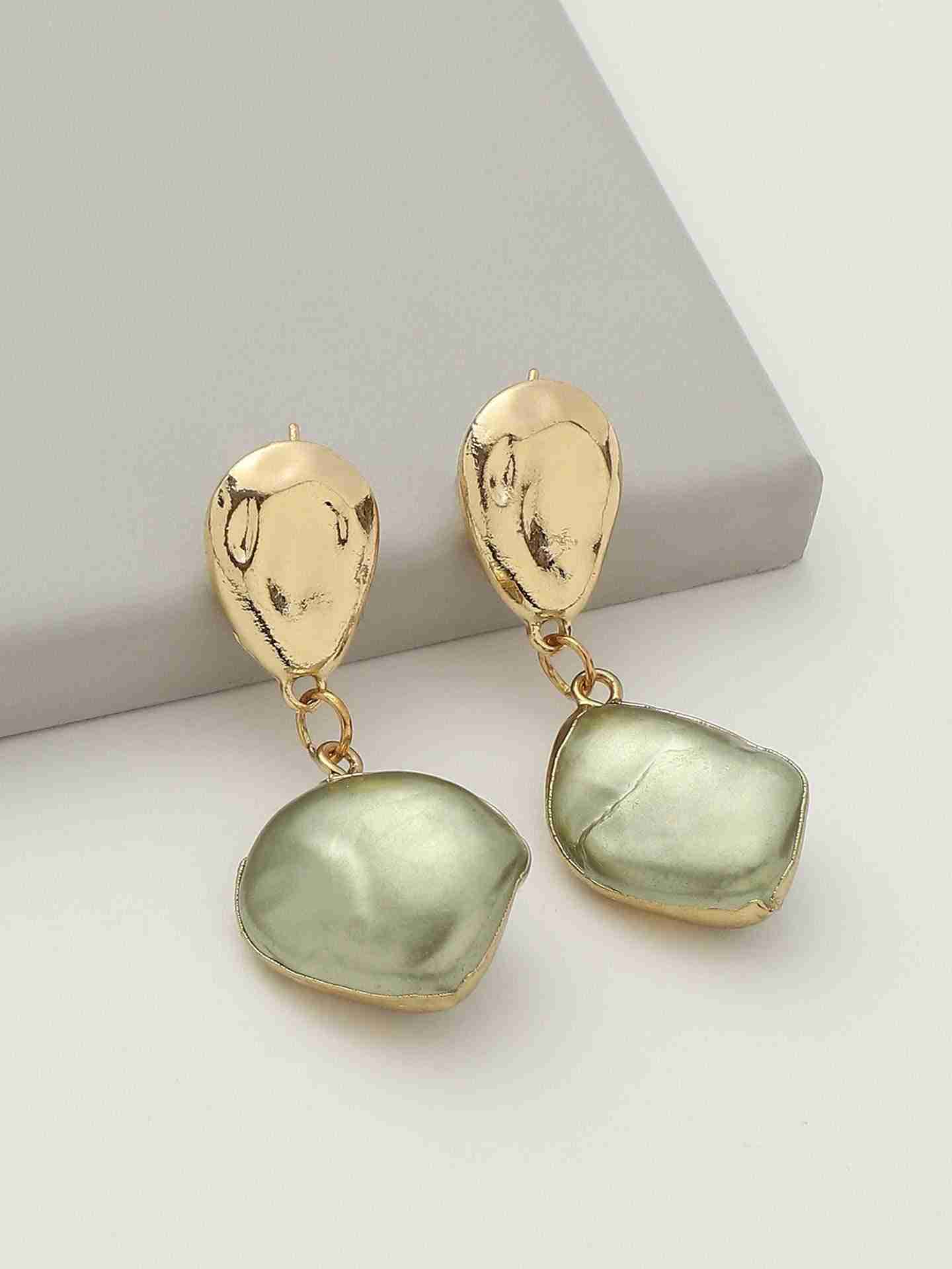 Gold Bling Juniper Earrings