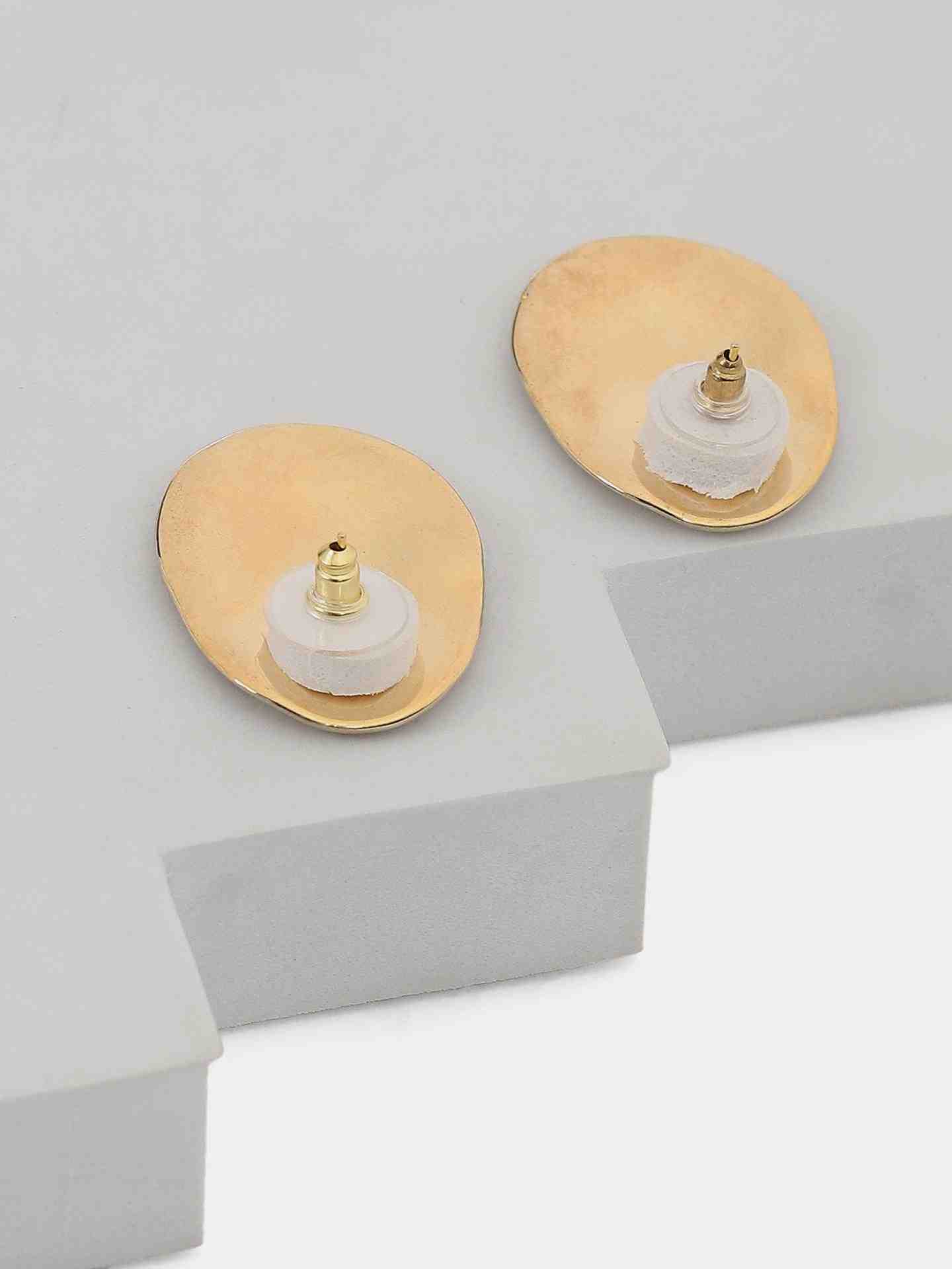 Gold Molten Muse Earrings