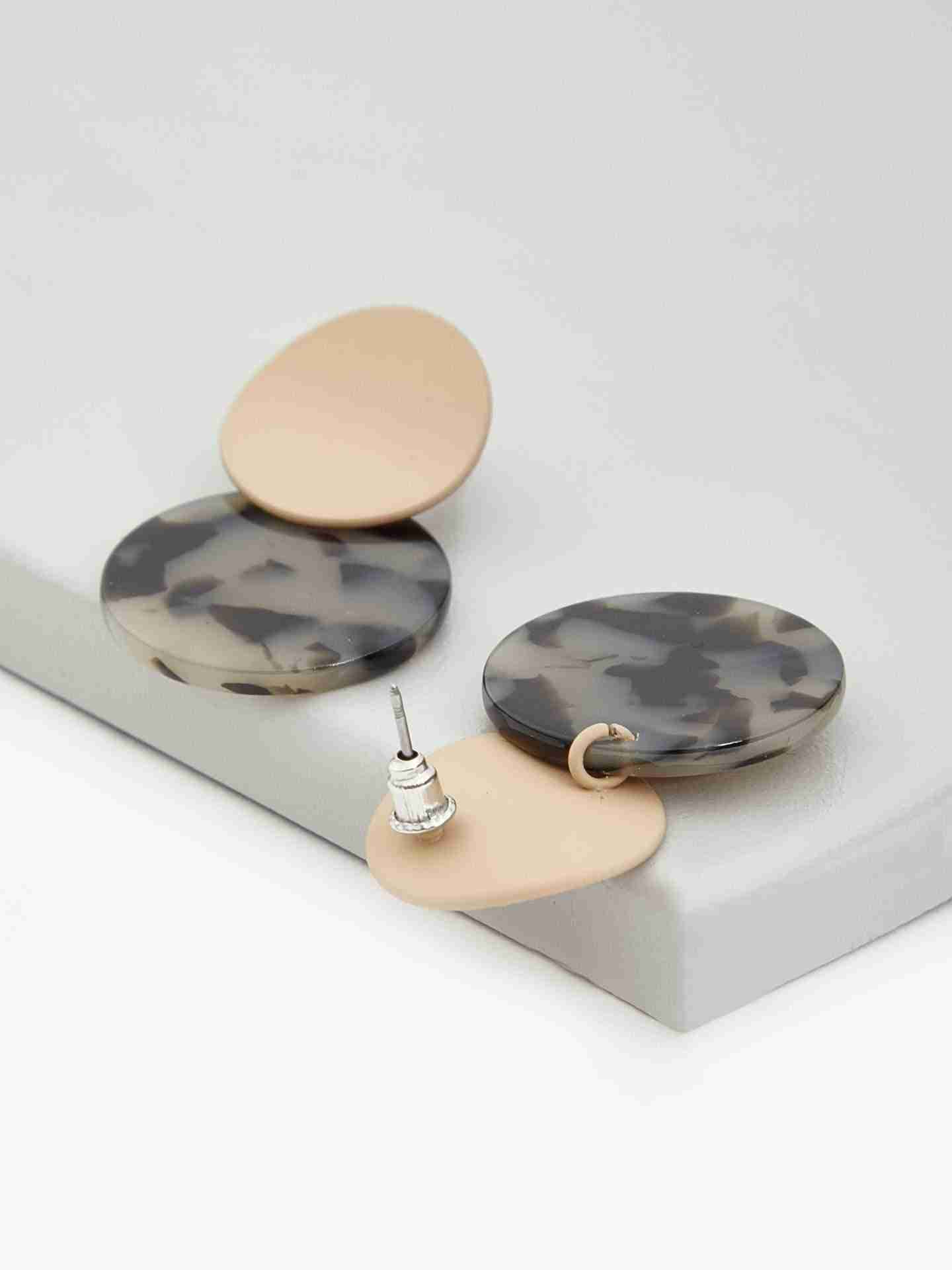 Grey Theia Theta Earrings