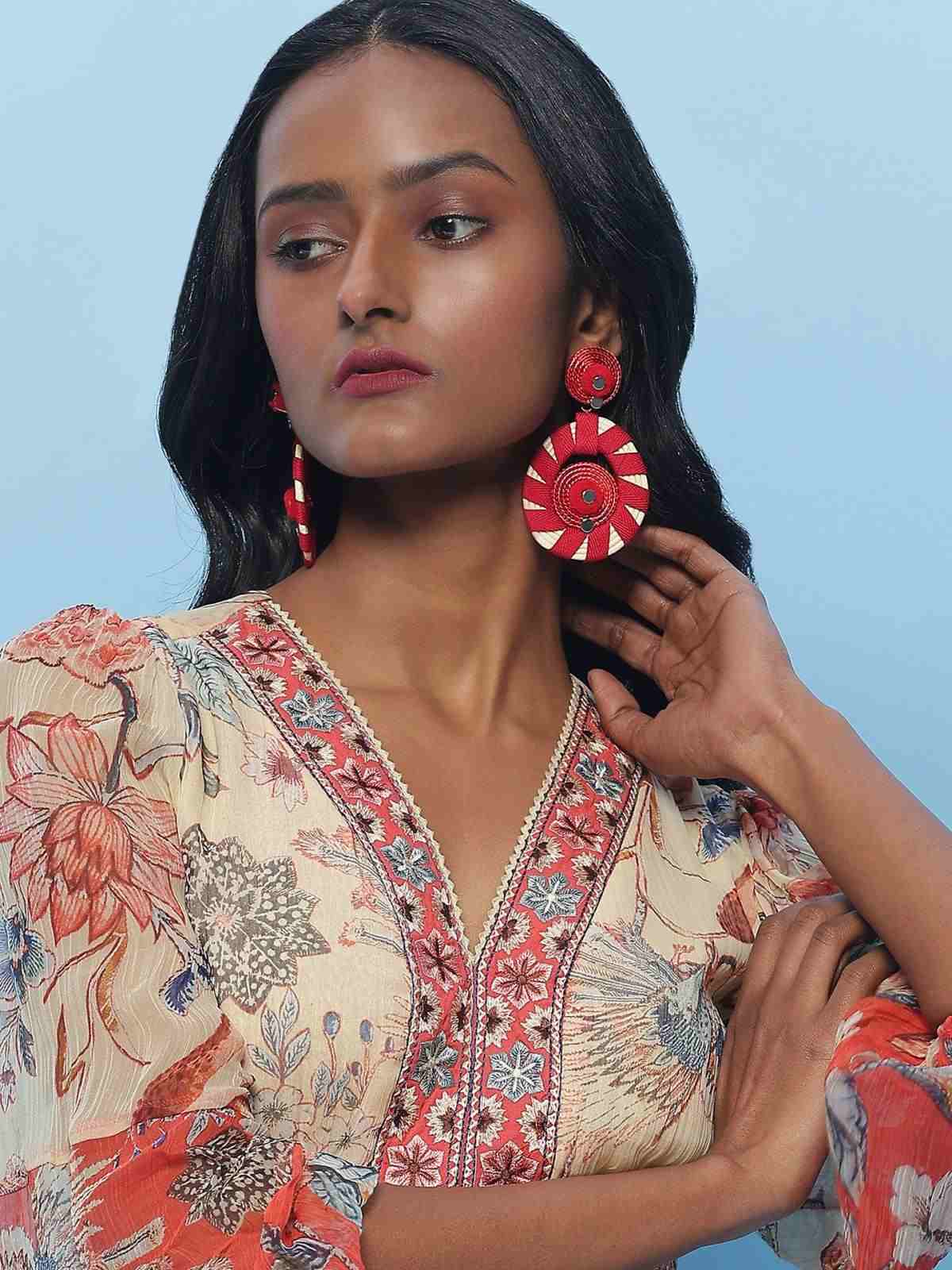 Gaia Sunset Storm Drop Earring