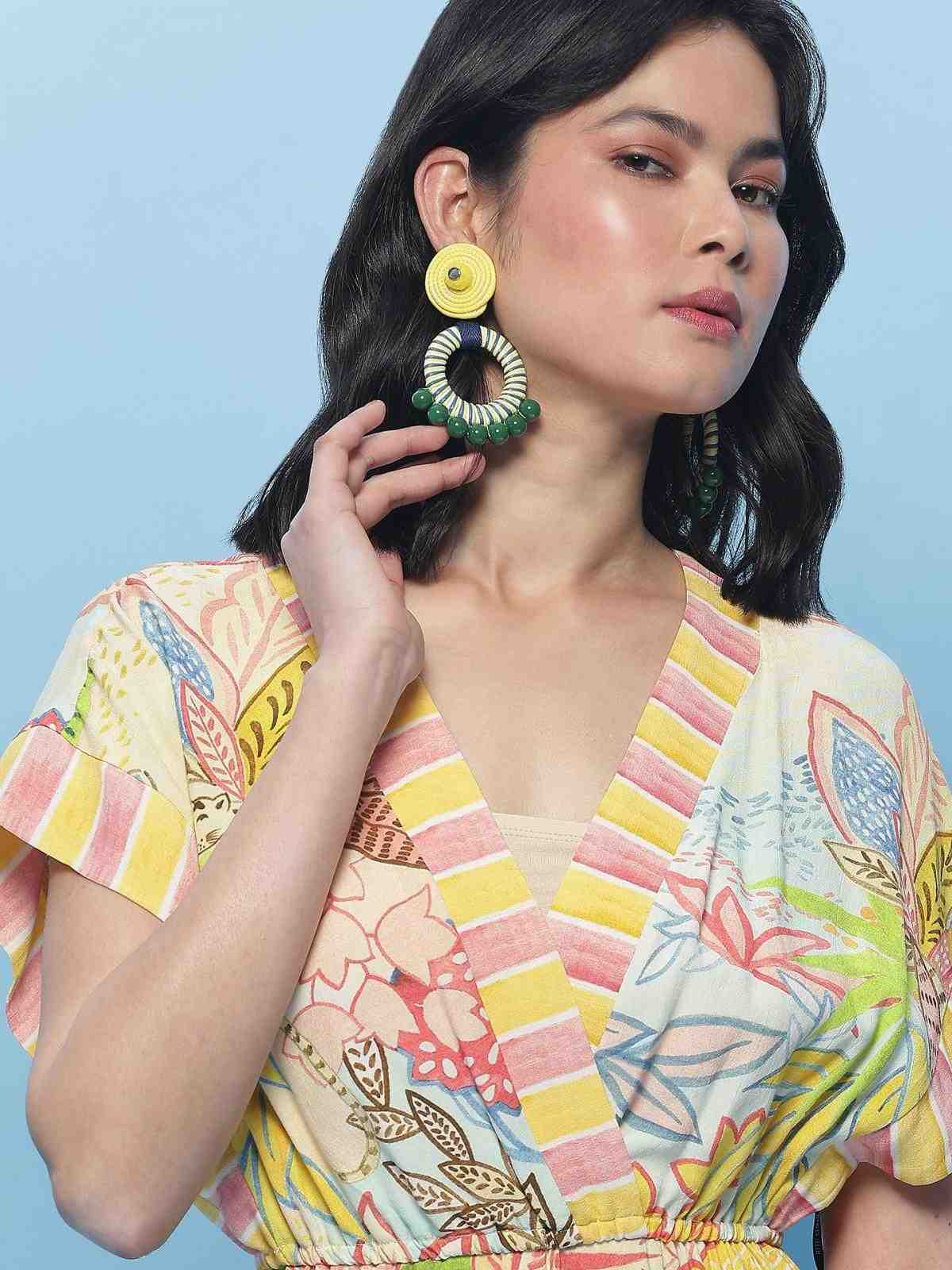 Gaia Firefly Hoop Earrings